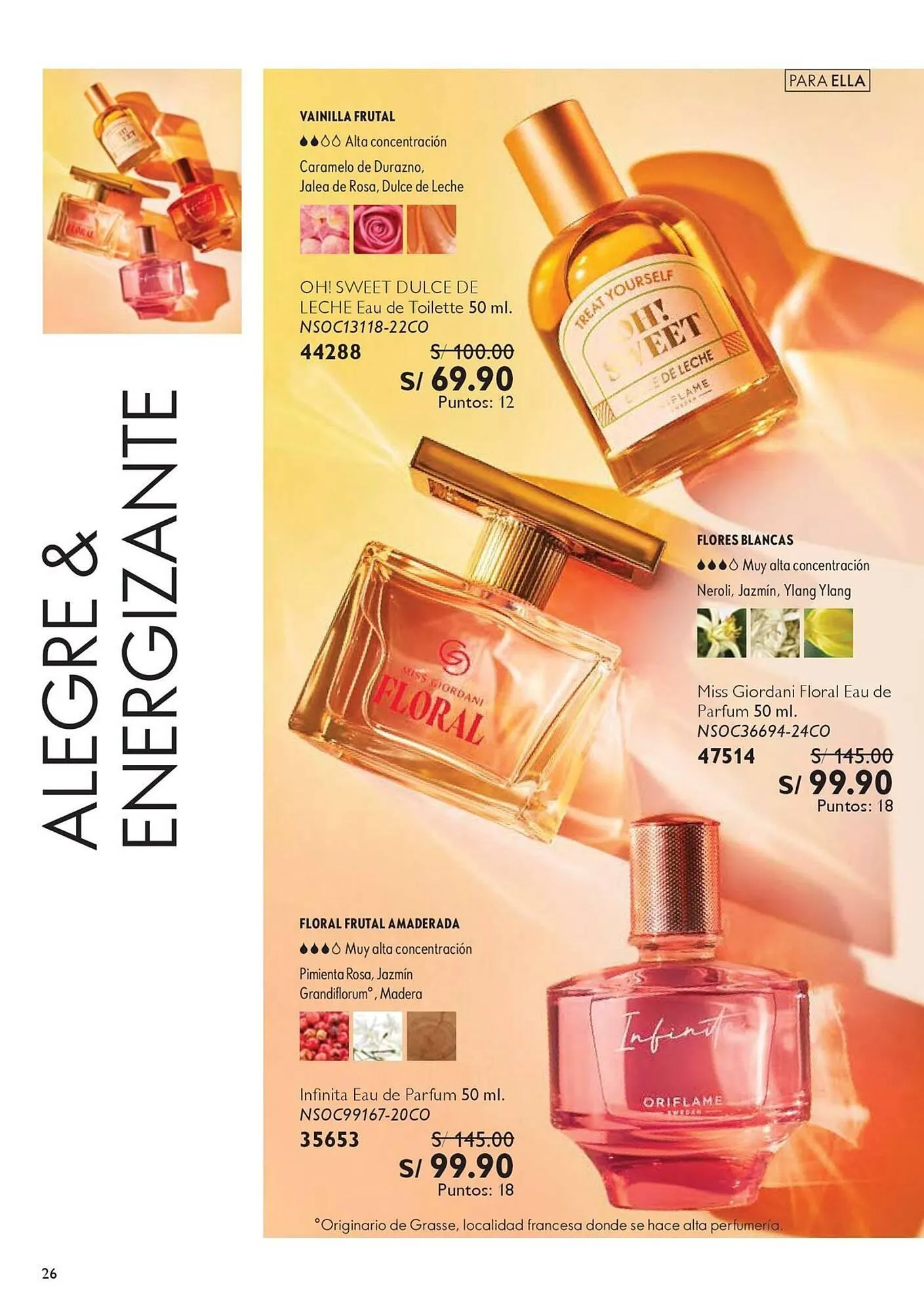 Catalogo de Catálogo Oriflame 13 de setiembre al 3 de octubre 2025 - Pag 26