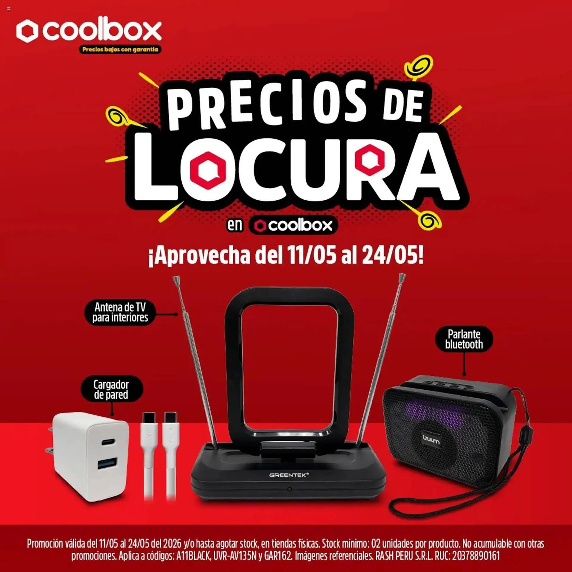 Catalogo de Catálogo Coolbox 11 de mayo al 24 de mayo 2026 - Pag 1