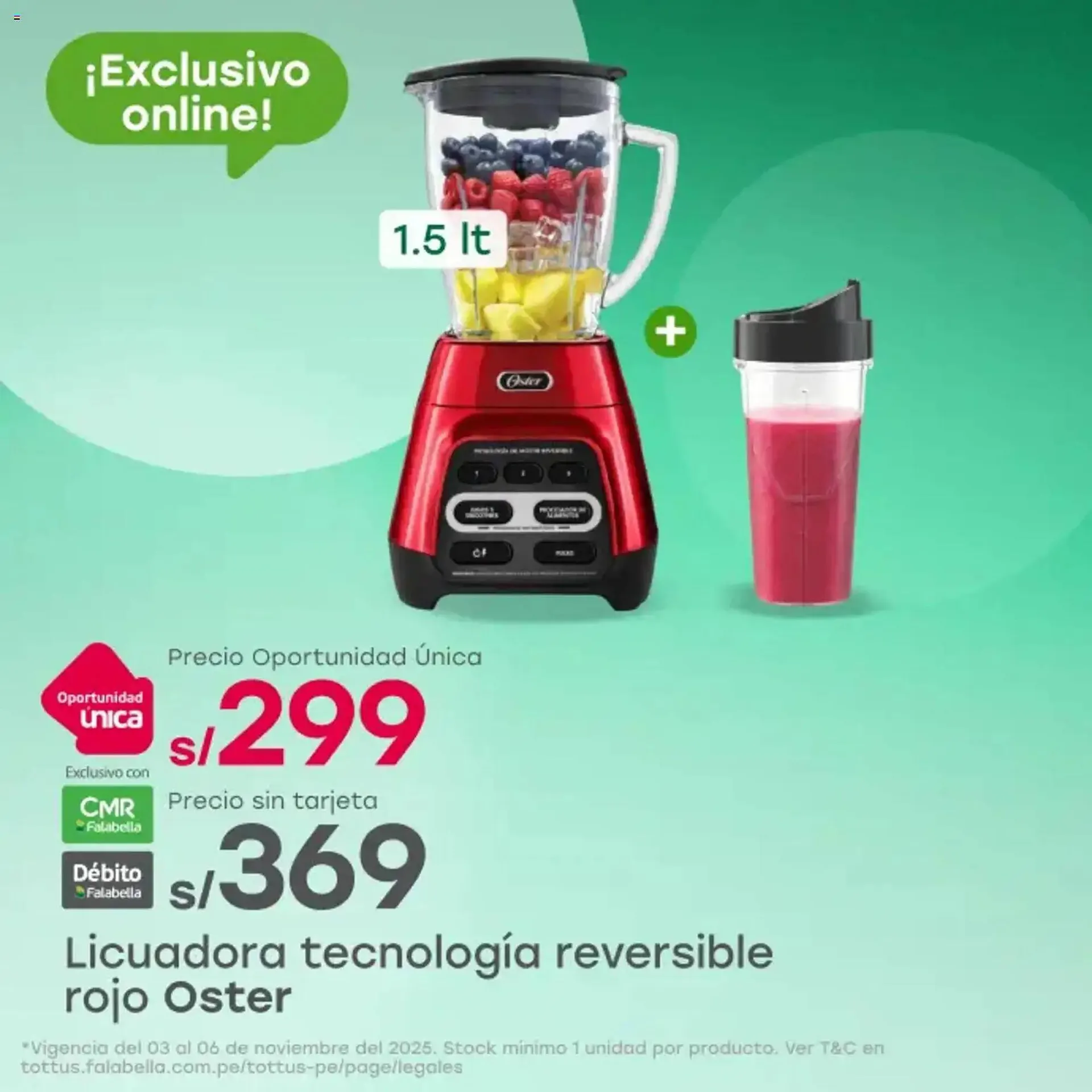 Catalogo de Catálogo Tottus 3 de noviembre al 7 de noviembre 2025 - Pag 3