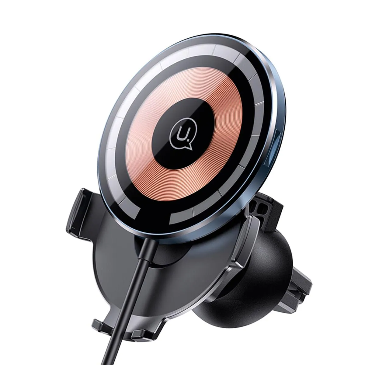 Cargador Inalámbrico Magnético para Auto 15W Transparente