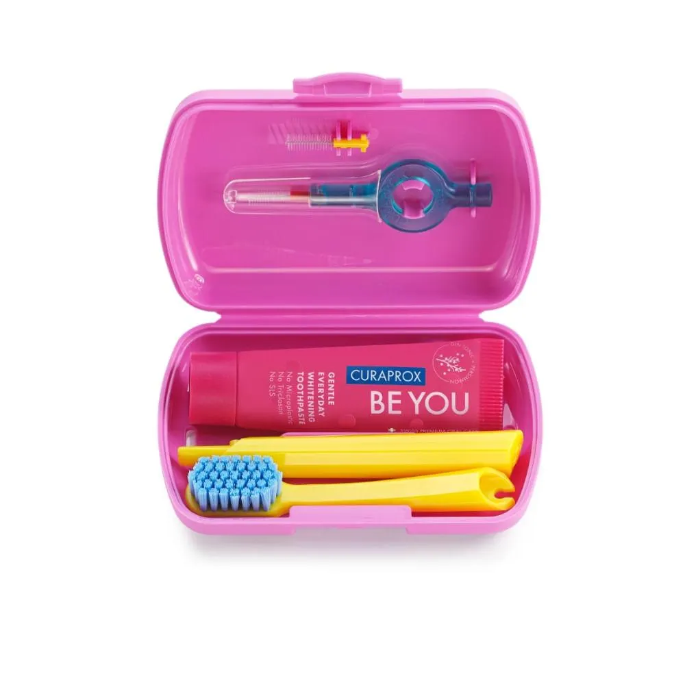 Curaprox Travel Set Color Rosa