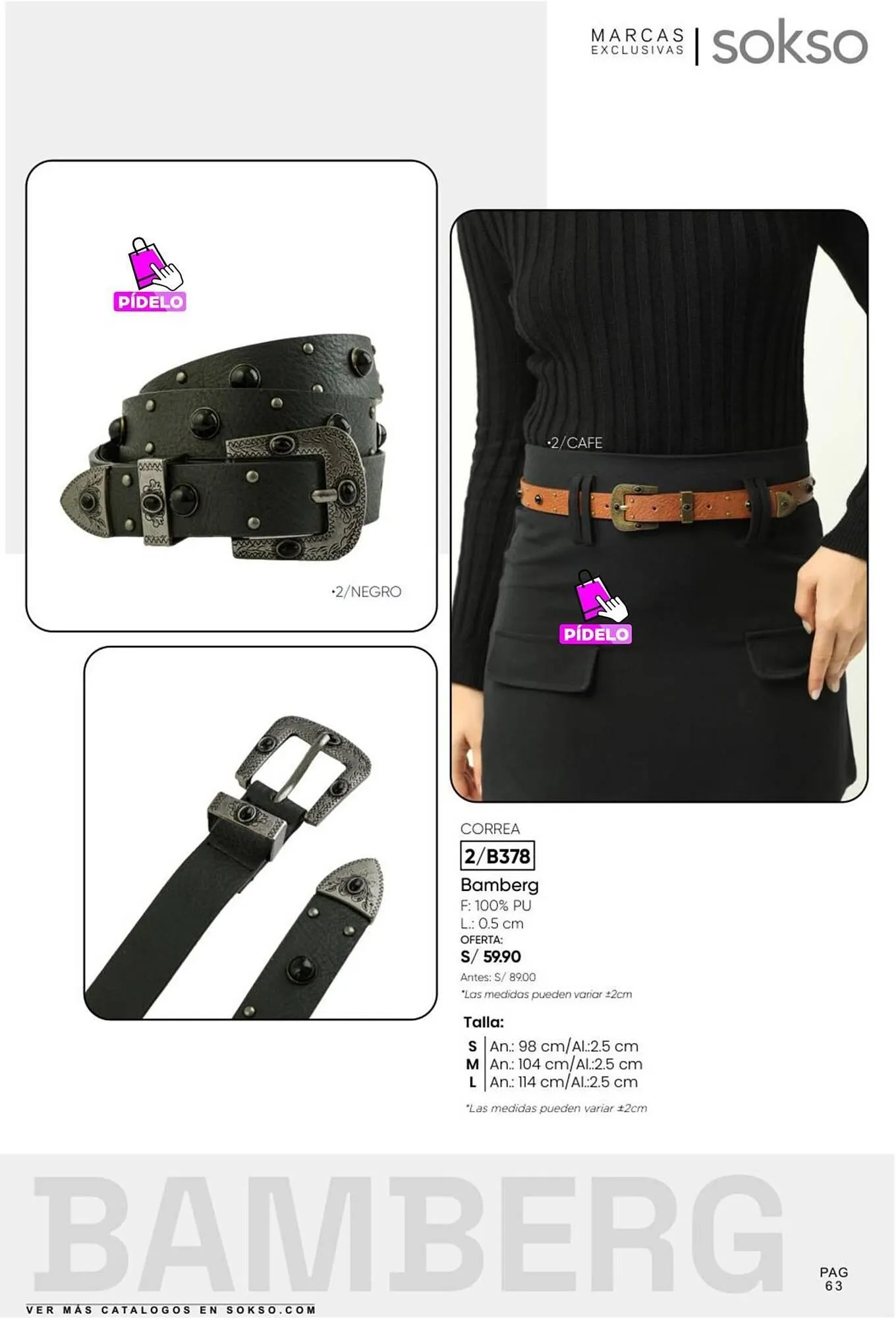 Catalogo de Catálogo Sokso 14 de marzo al 14 de marzo 2025 - Pag 63