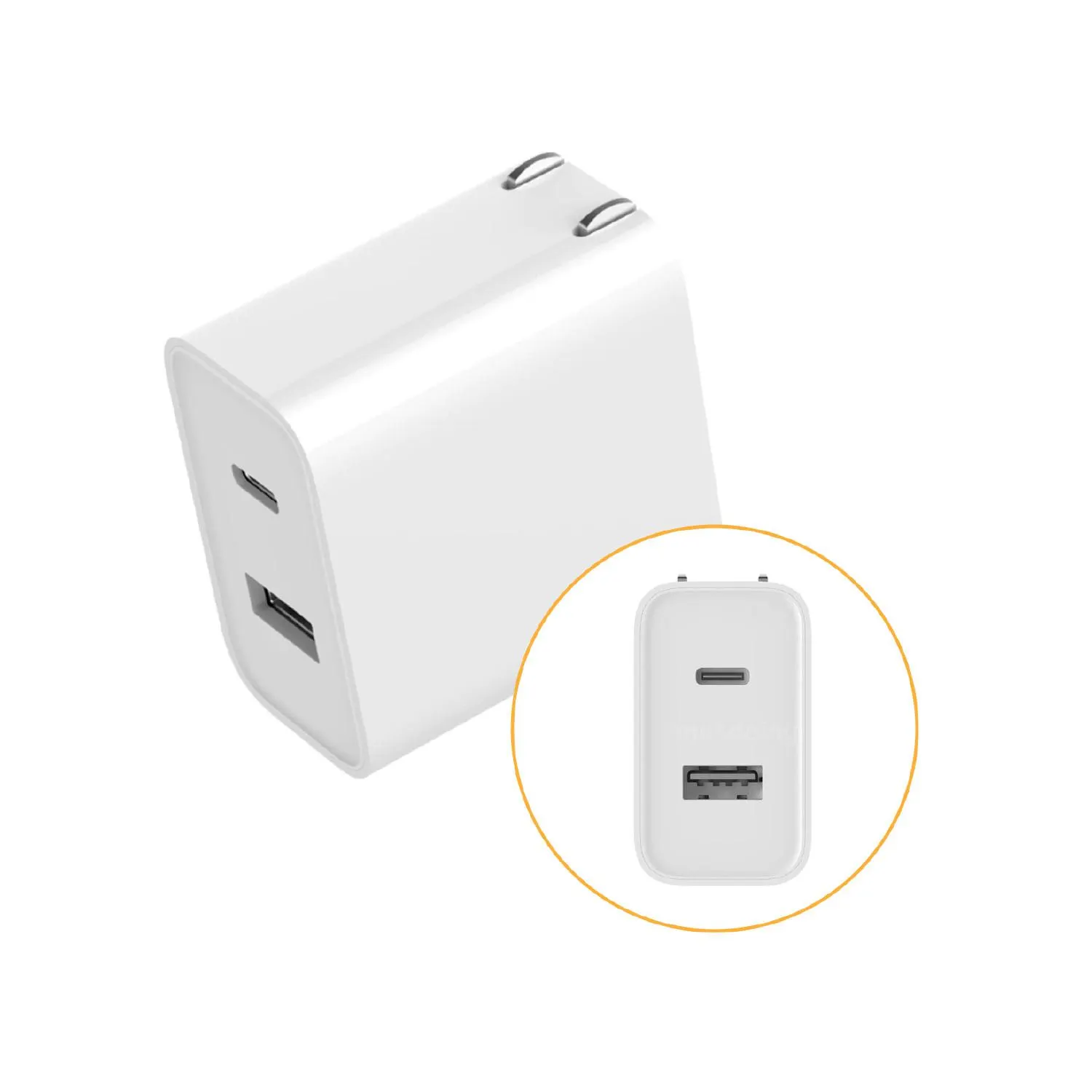 Cargador de pared Dual Xiaomi (Tipo A + Tipo C) Mi 33W Wall Charger