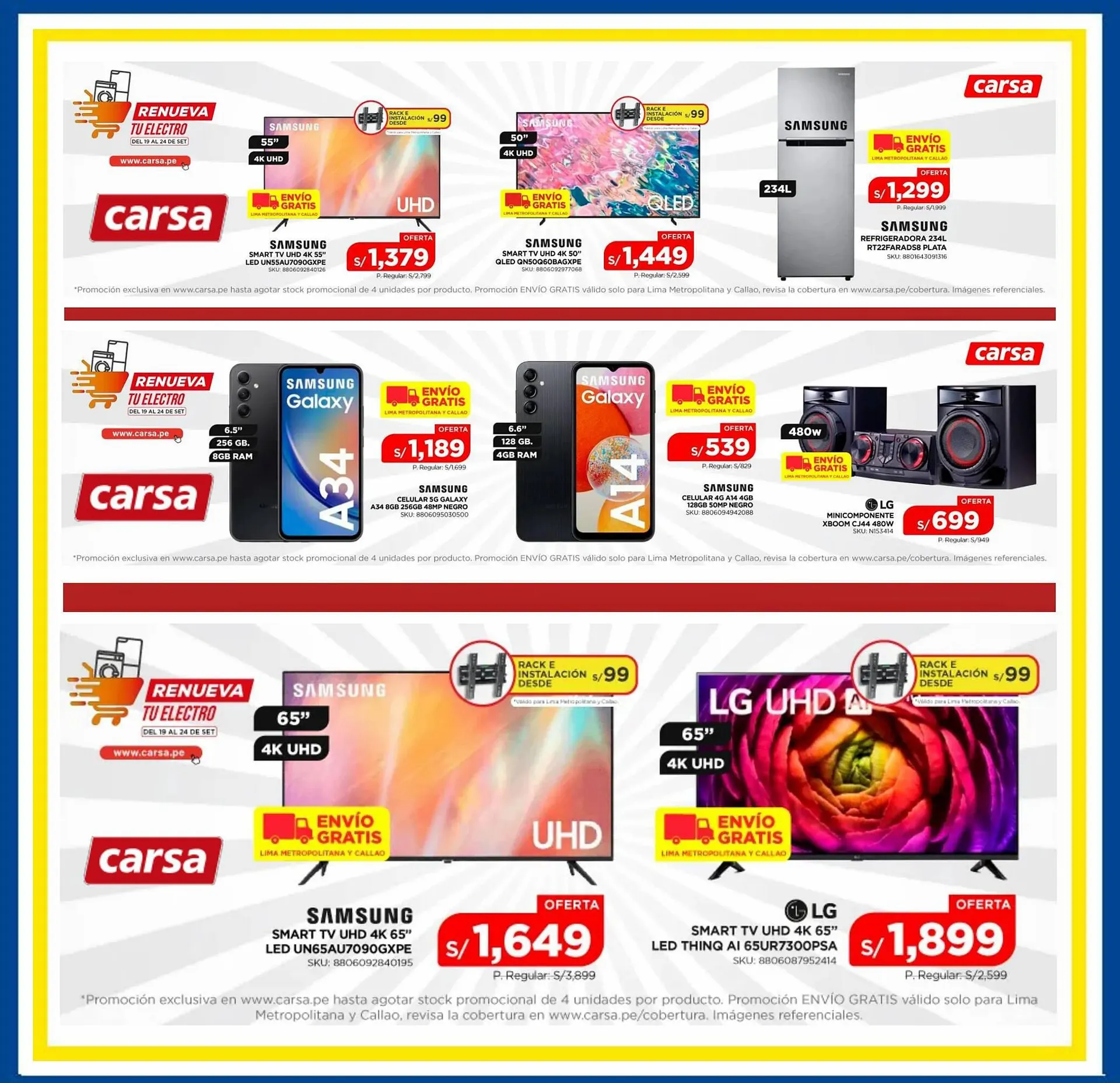 Catalogo de Catálogo Carsa 21 de setiembre al 30 de setiembre 2023 - Pag 1