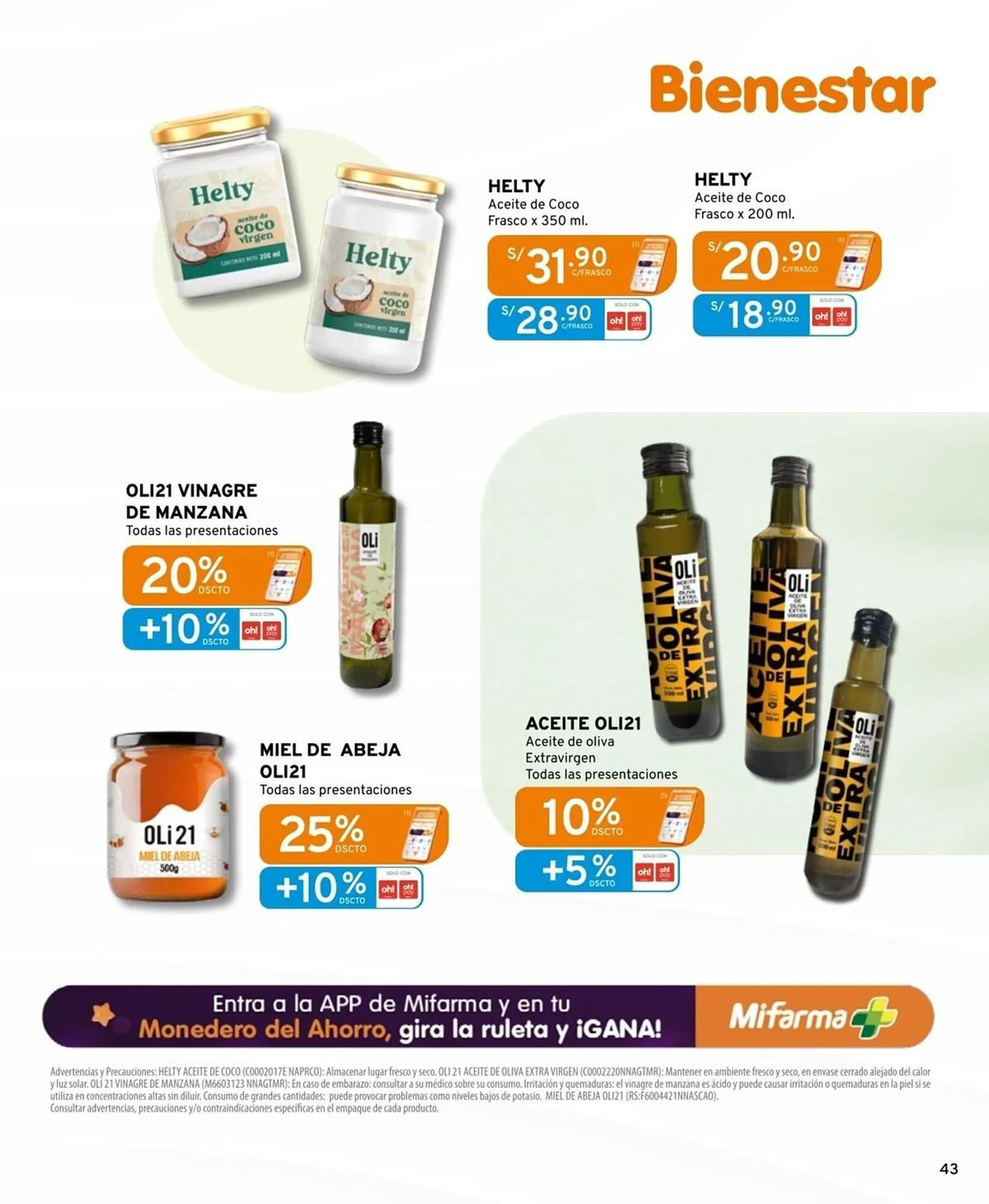 Catalogo de Catálogo Mifarma 3 de marzo al 31 de marzo 2025 - Pag 43