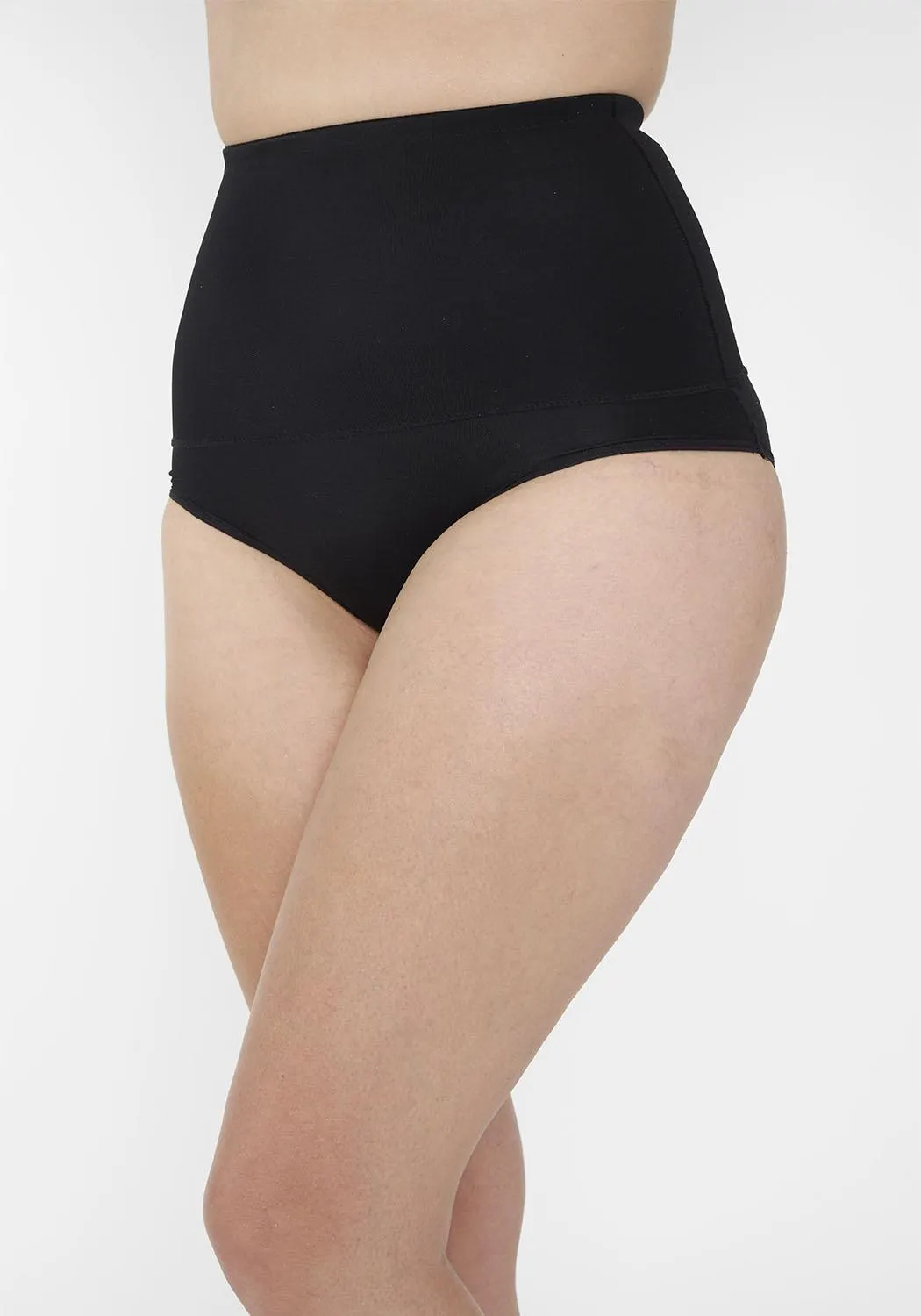 CALZON FAJA SIN PIERNAS MUJER MICROFIBRA NEGRO - 150.010