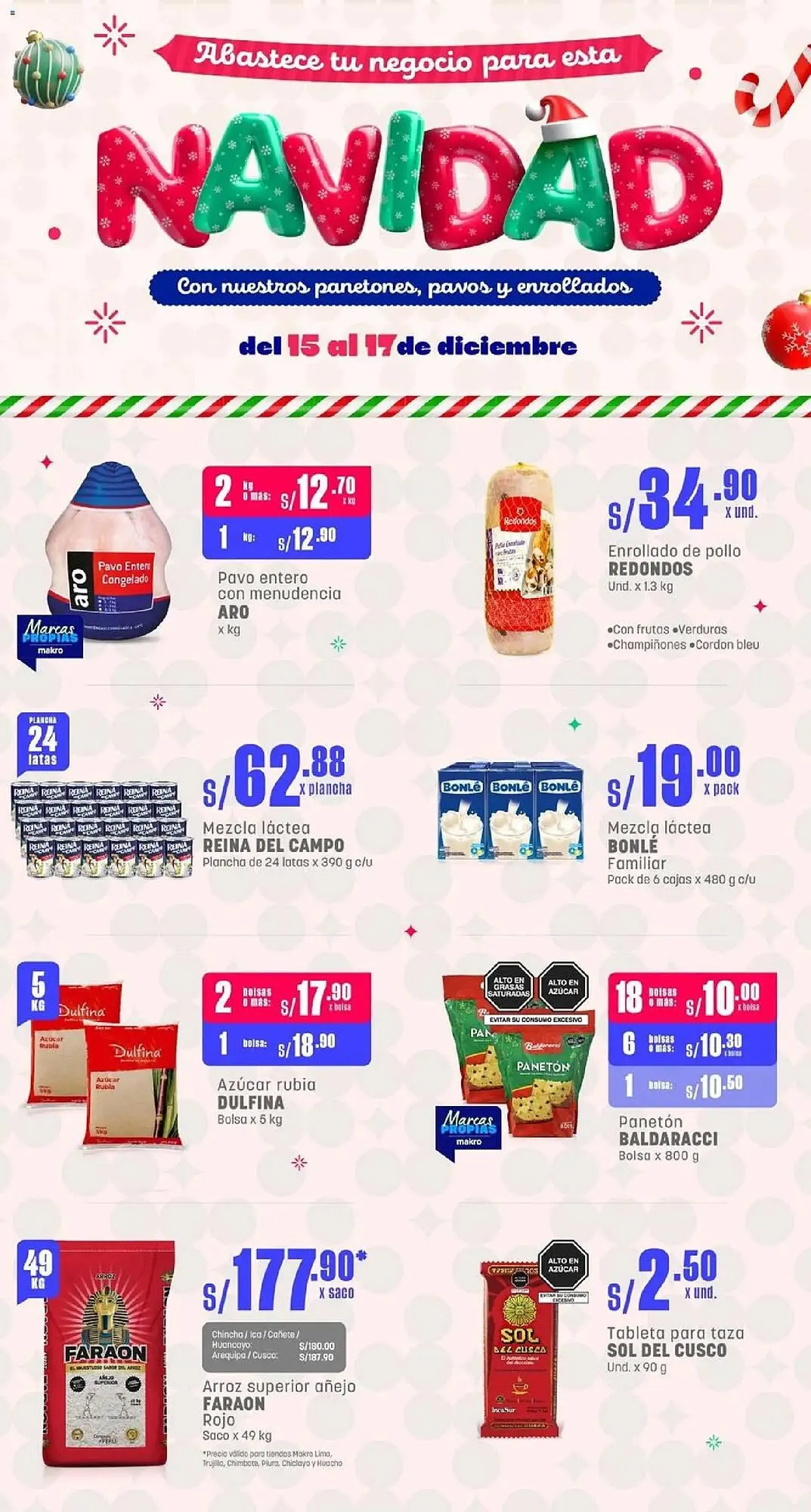 Catalogo de Catálogo Makro 15 de diciembre al 17 de diciembre 2025 - Pag 1