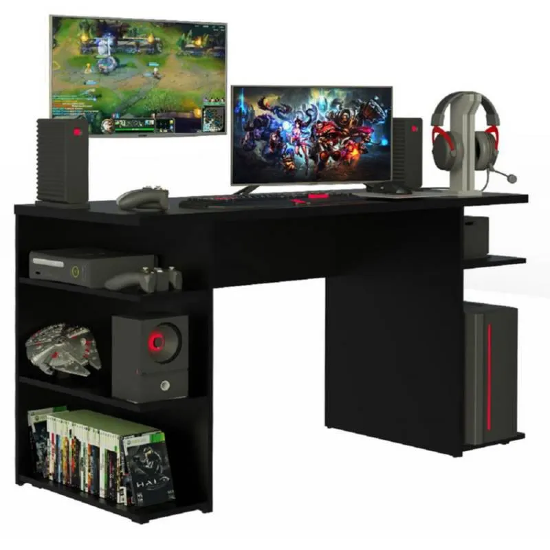 Escritorio Gamer Moderno para PC y Consola