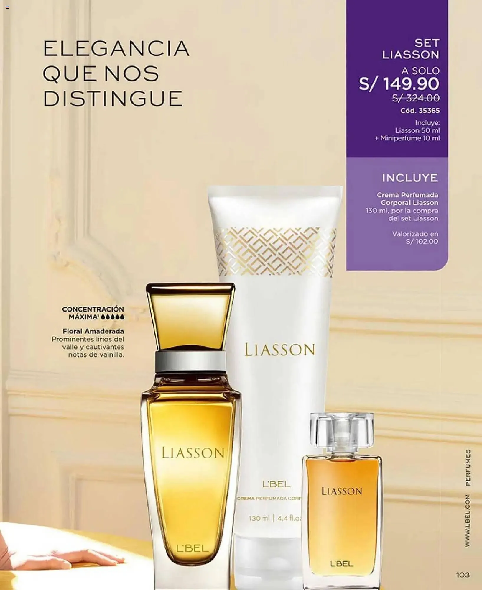 Catalogo de Catálogo L'Bel 31 de enero al 6 de marzo 2026 - Pag 107