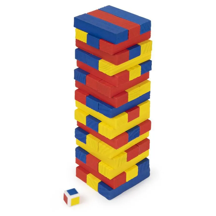 Juego Torre De Bloques Spin Master Games Arcoíris