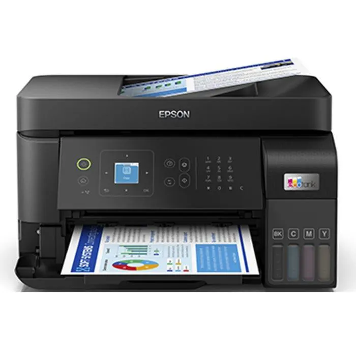 Impresora Multifuncional Epson EcoTank L5590 4 en 1 ADF Wi-Fi Ethernet C11CK57303 Negro