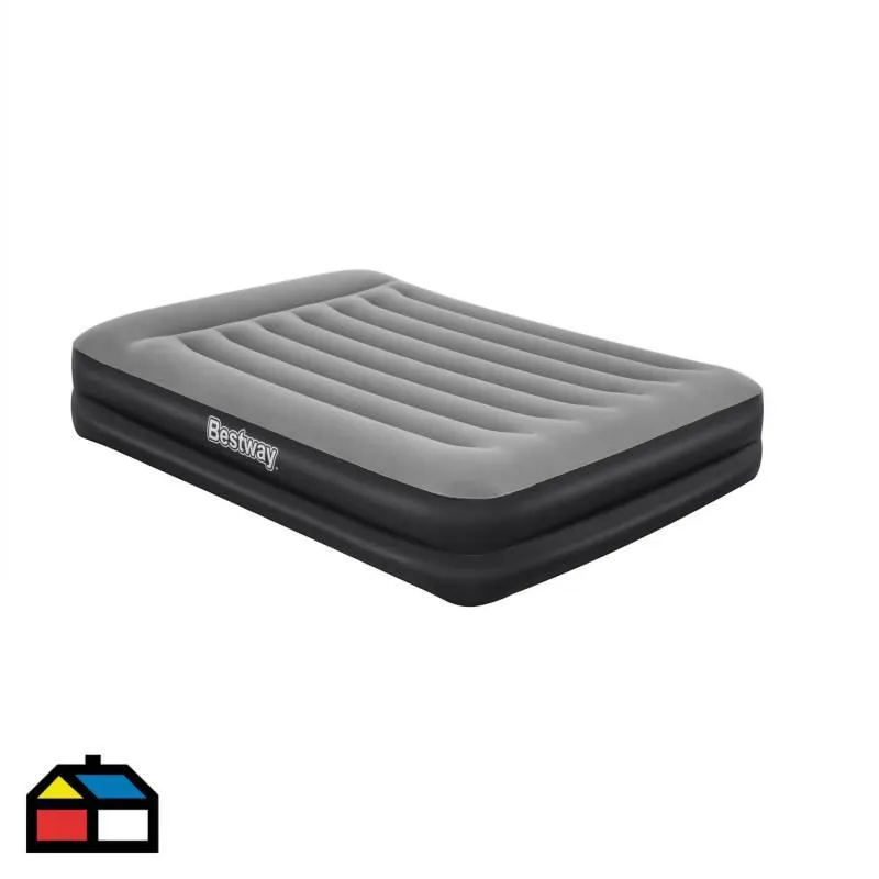 Colchón Inflable Eléctrico Queen Bestway Tritech 220V Negro