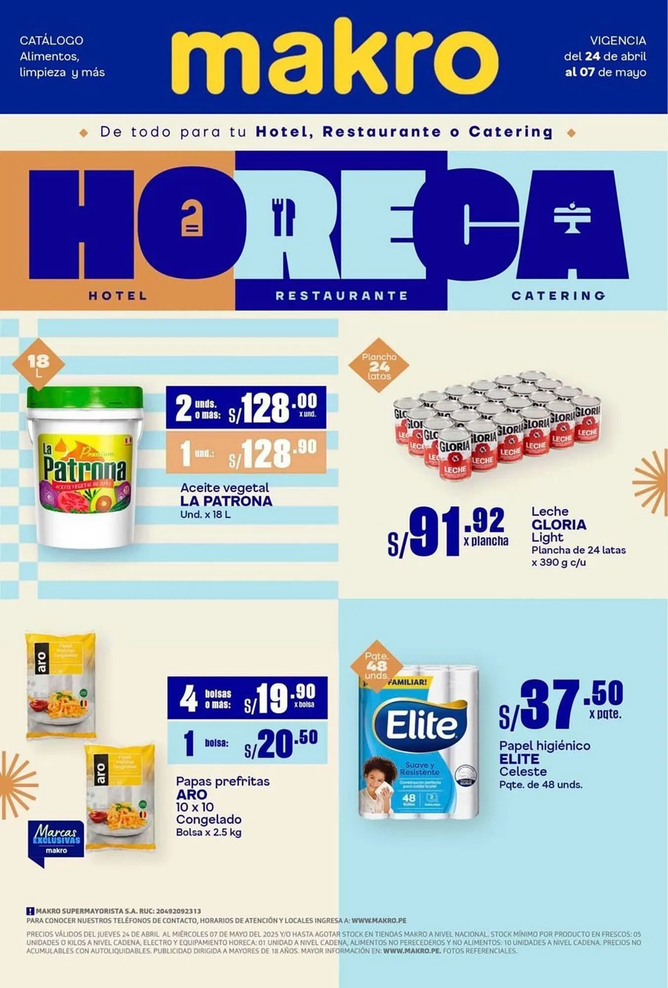 Catalogo de Catálogo Makro 24 de abril al 7 de mayo 2025 - Pag 1