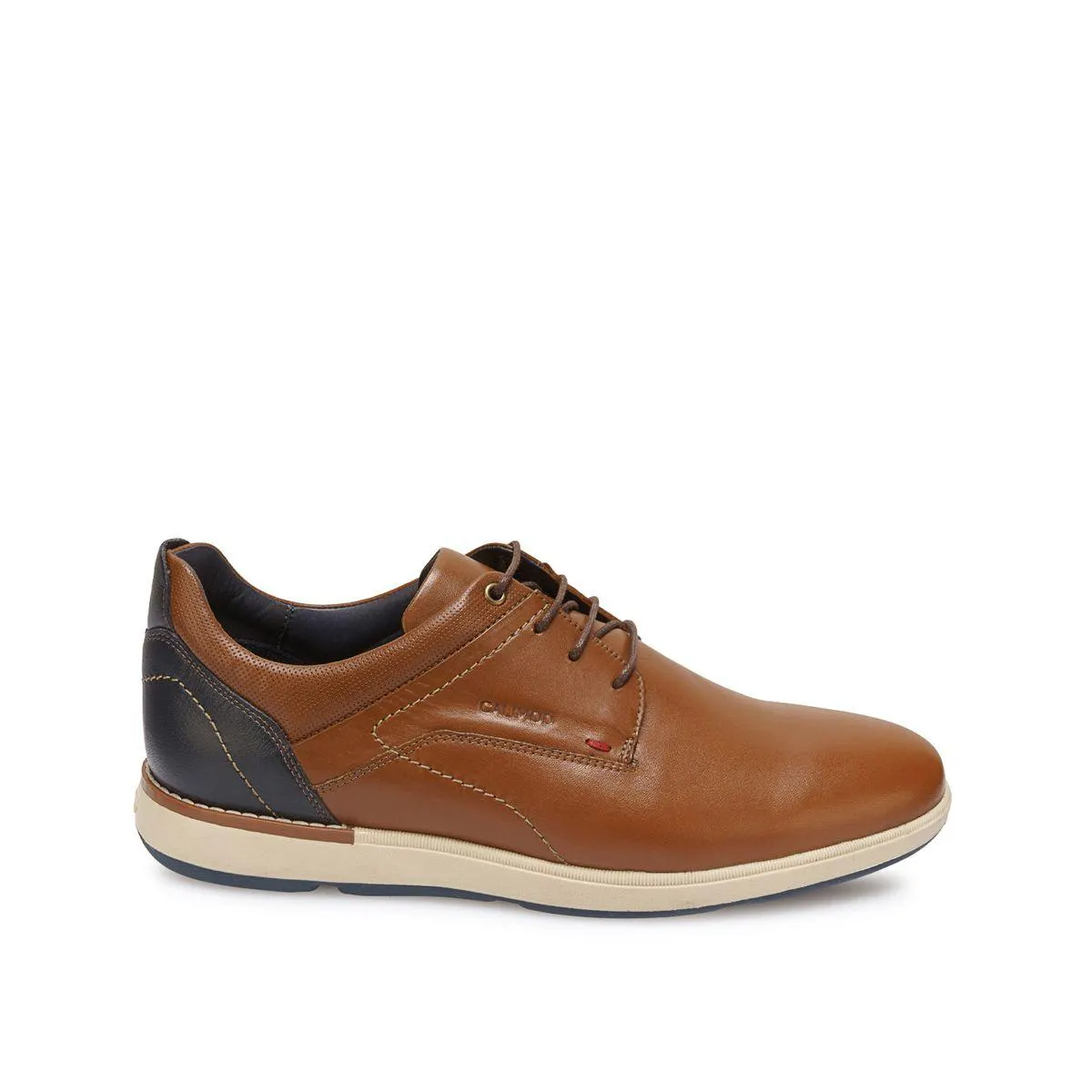 Zapato Derby Casual CYV-006 Tan Calimod Cuero