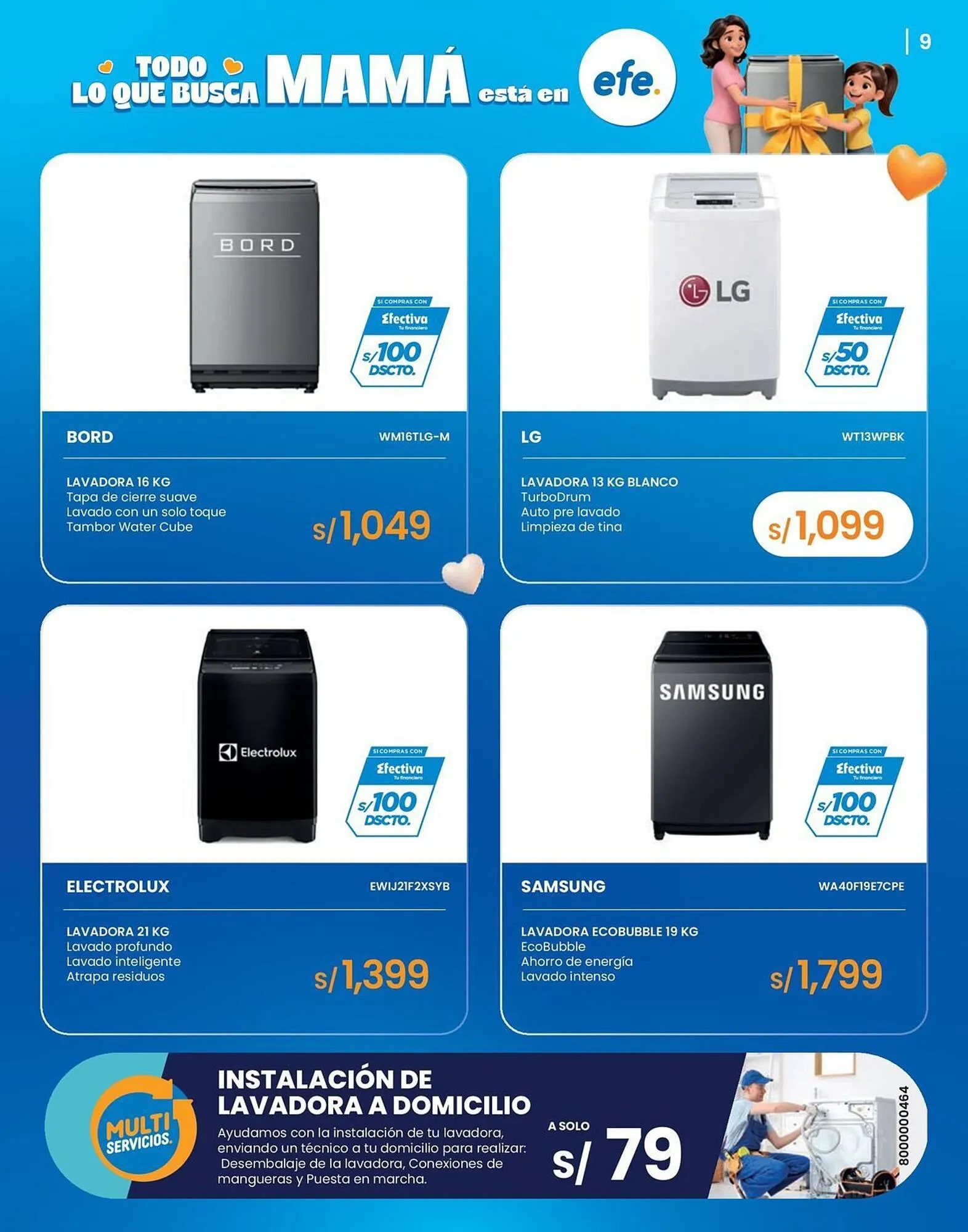 Catalogo de Catálogo Tiendas EFE 6 de mayo al 31 de mayo 2026 - Pag 9