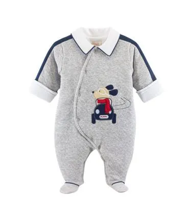 Enterizo Acolchado con Bordado | Colección My First Car