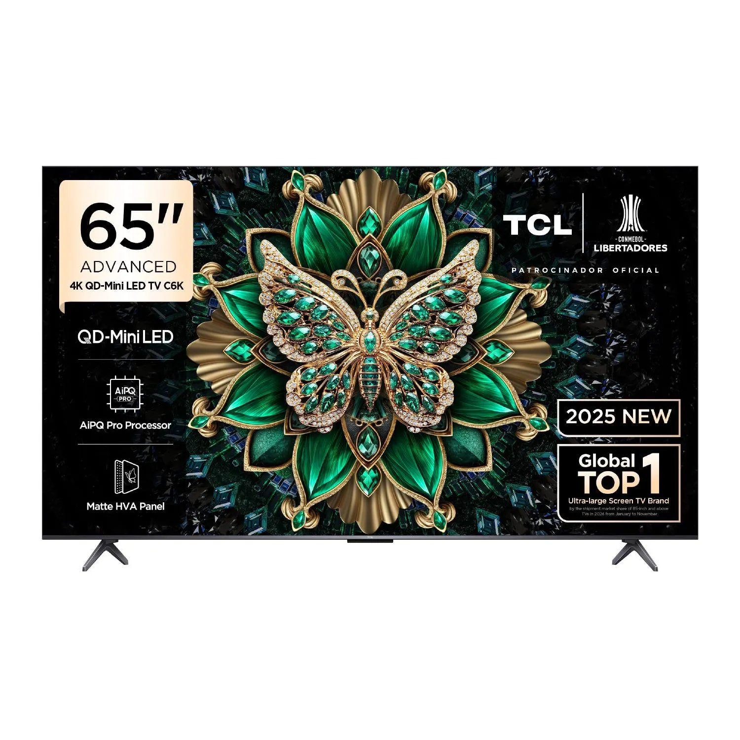 Televisor TCL SMART TV 65" QD MINILED 4K UHD 65C6K