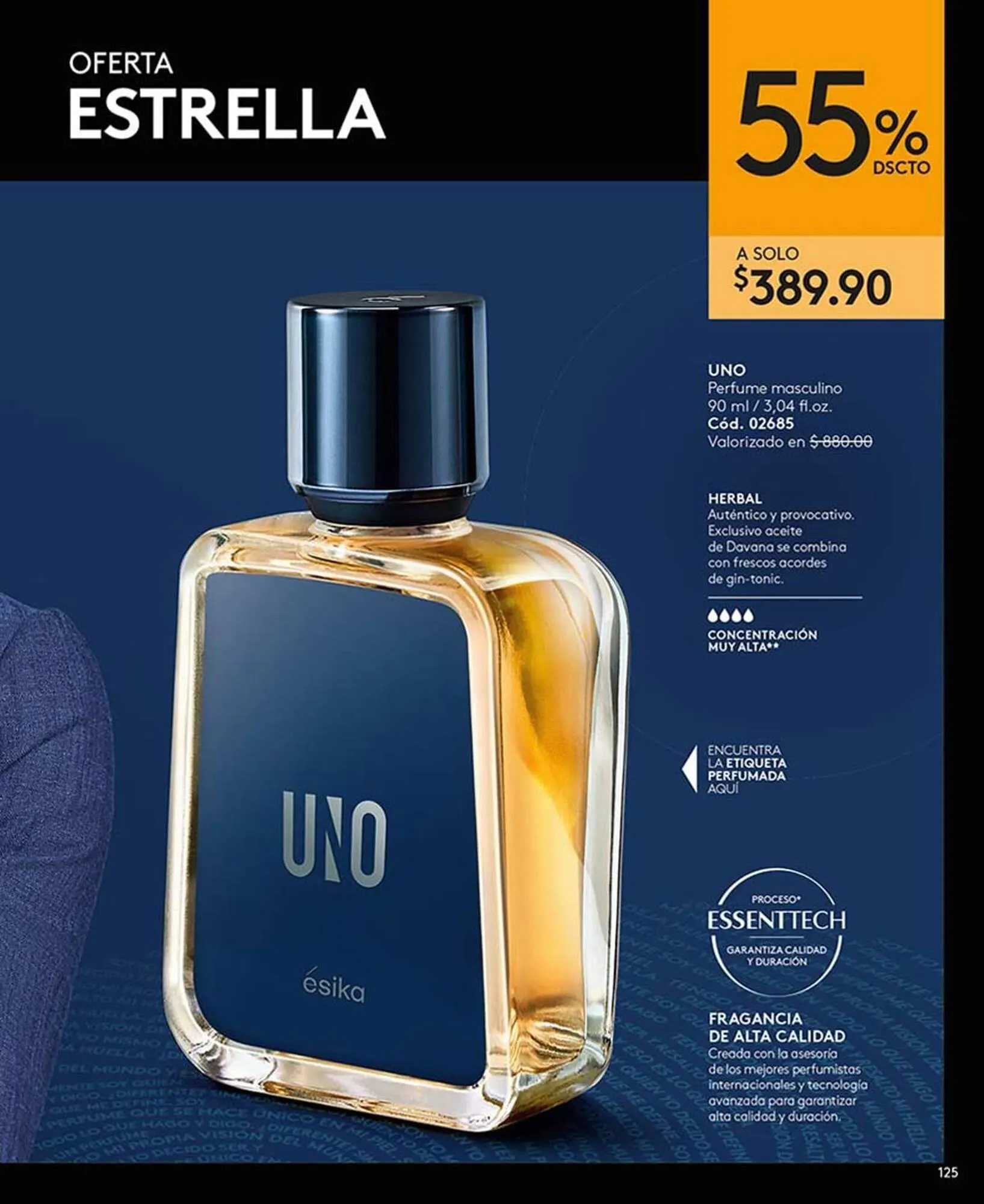 Catalogo de Catálogo Ésika 23 de julio al 30 de setiembre 2025 - Pag 125