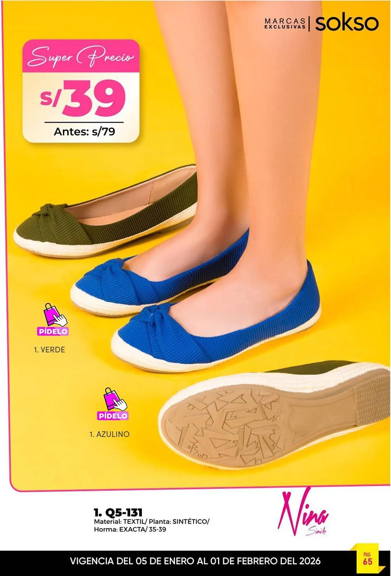 Catalogo de Catálogo Sokso 5 de enero al 1 de febrero 2026 - Pag 65