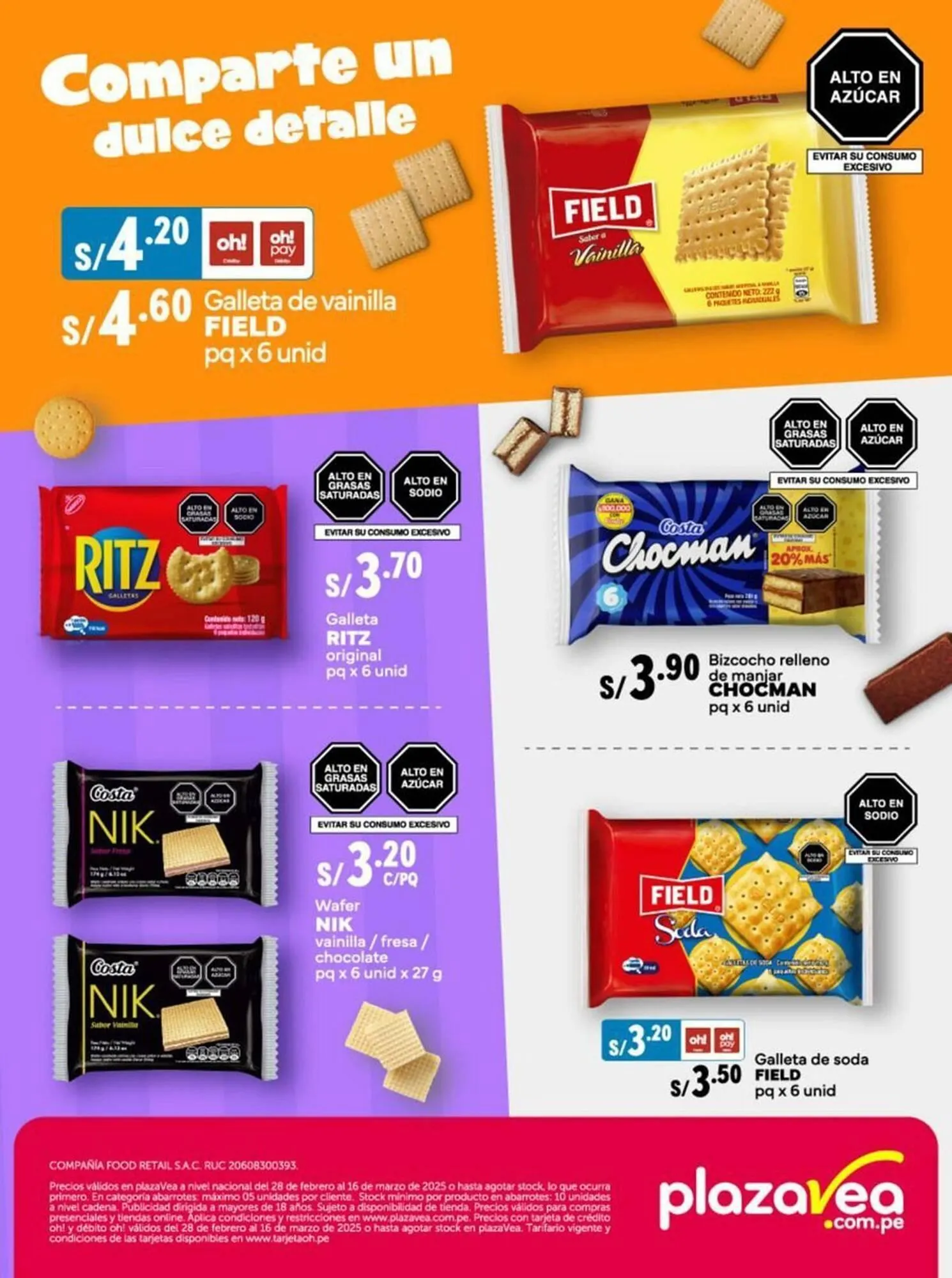 Catalogo de Catálogo Plaza Vea 3 de marzo al 16 de marzo 2025 - Pag 2