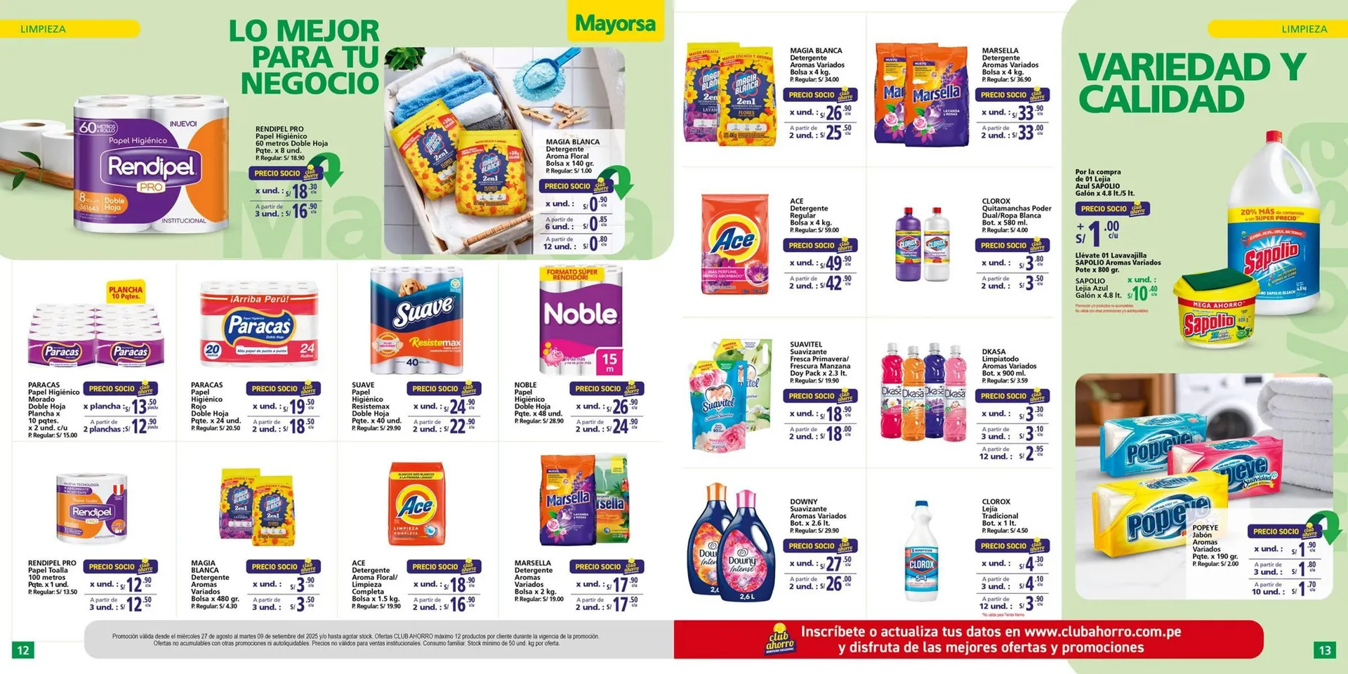 Catalogo de Catálogo Mayorsa 27 de agosto al 9 de setiembre 2025 - Pag 7
