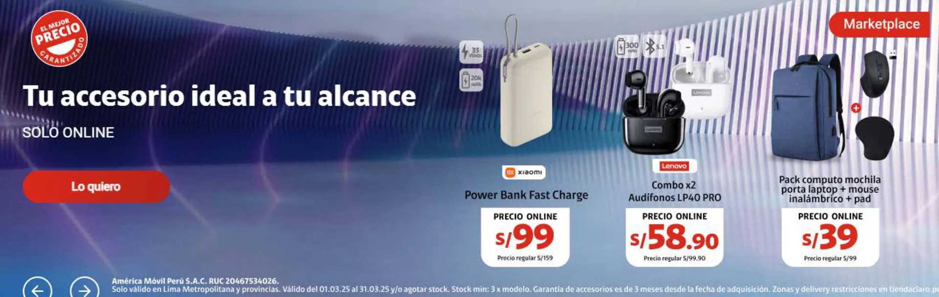 Catalogo de Catálogo Claro 10 de marzo al 31 de marzo 2025 - Pag 5