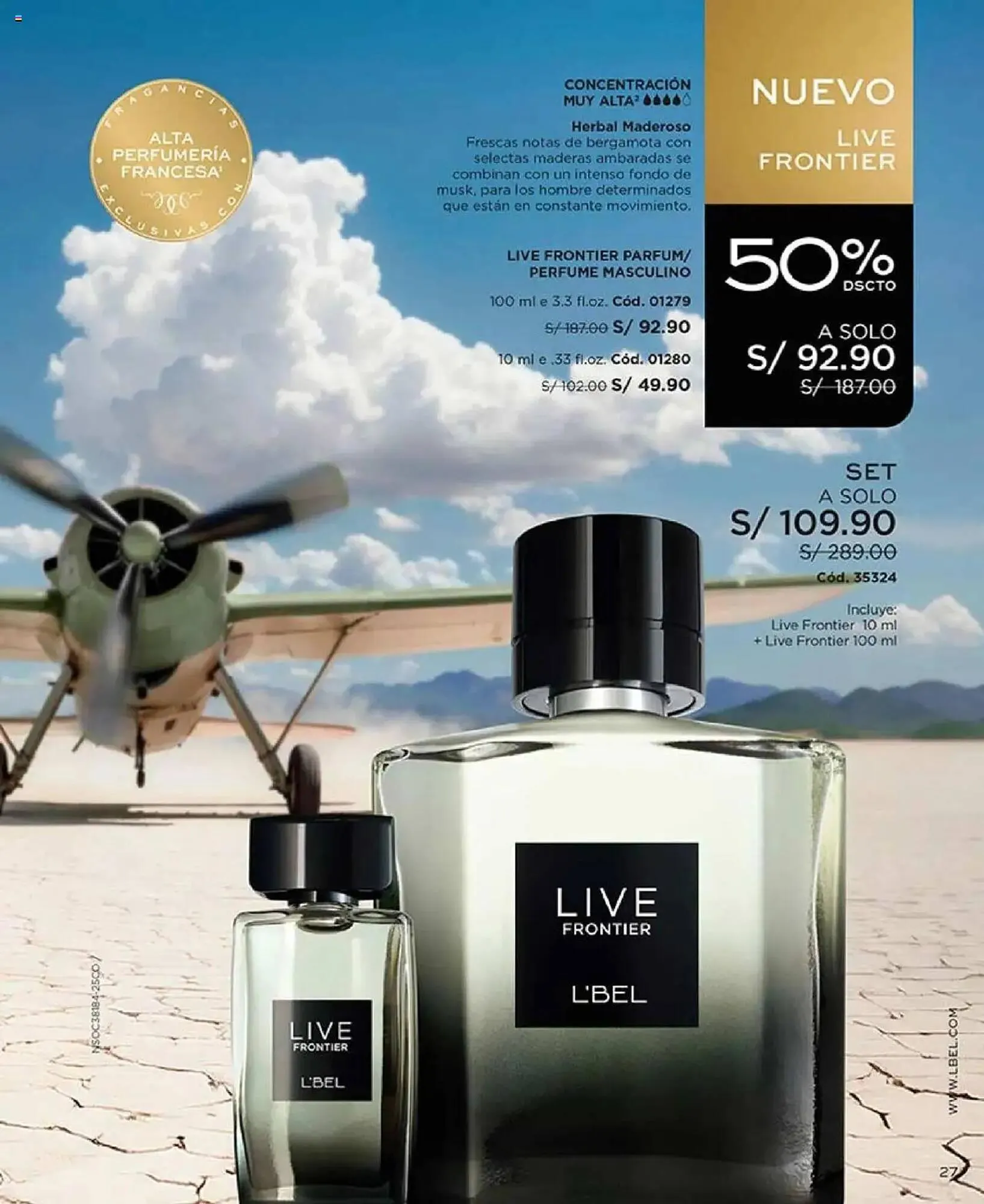 Catalogo de Catálogo L'Bel 25 de setiembre al 30 de noviembre 2025 - Pag 27