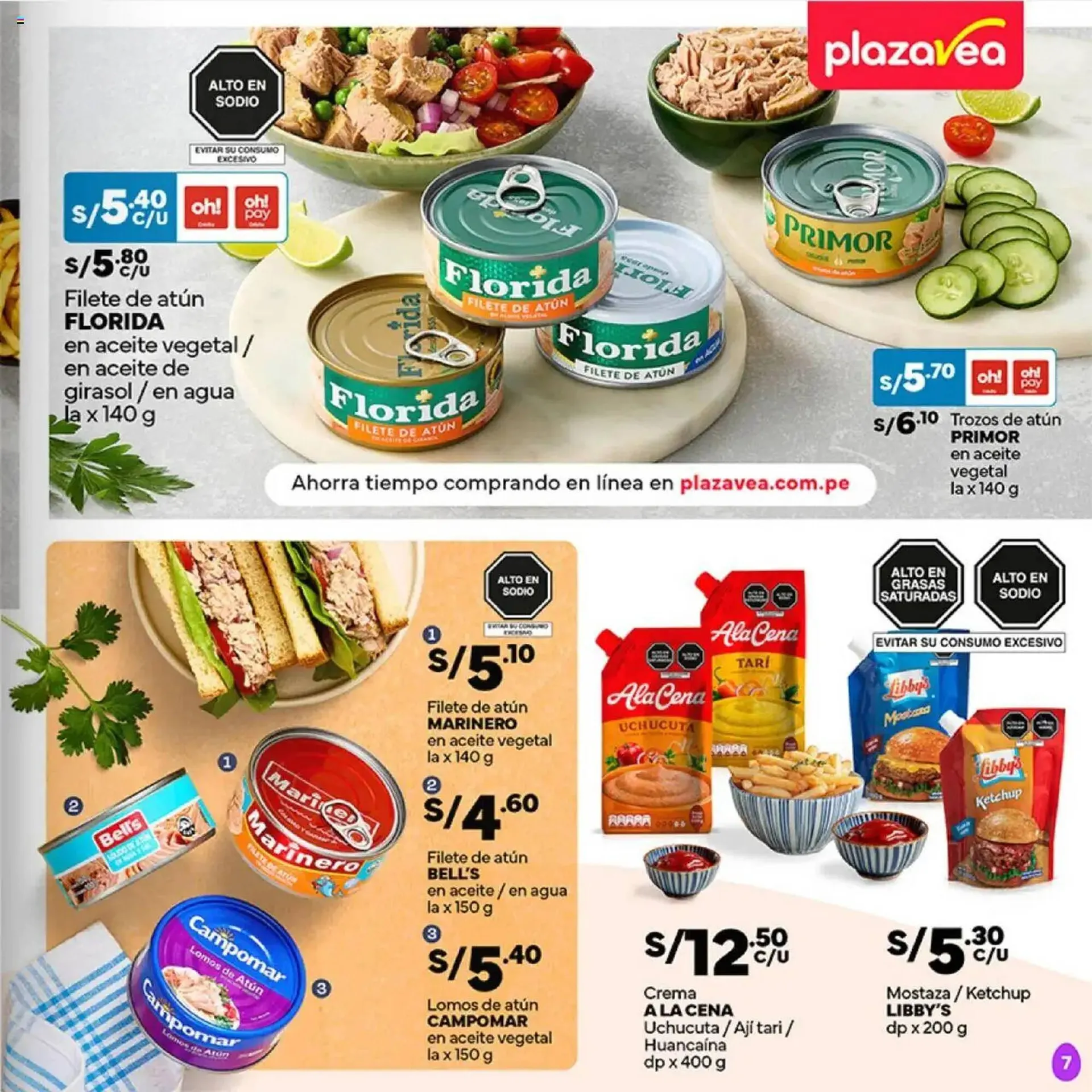 Catalogo de Catálogo Plaza Vea 7 de abril al 21 de abril 2025 - Pag 7