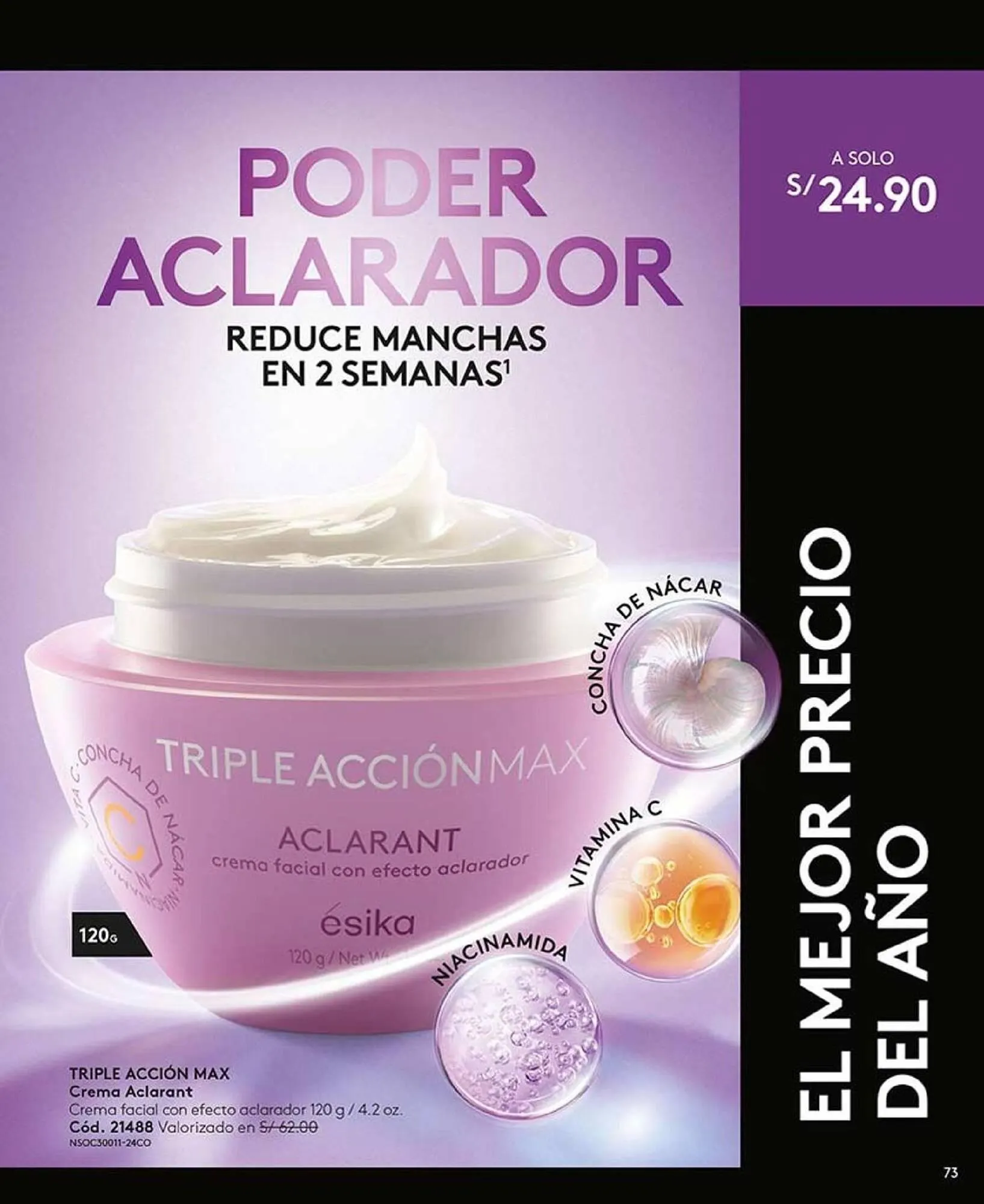 Catalogo de Catálogo Ésika 17 de setiembre al 30 de noviembre 2025 - Pag 73