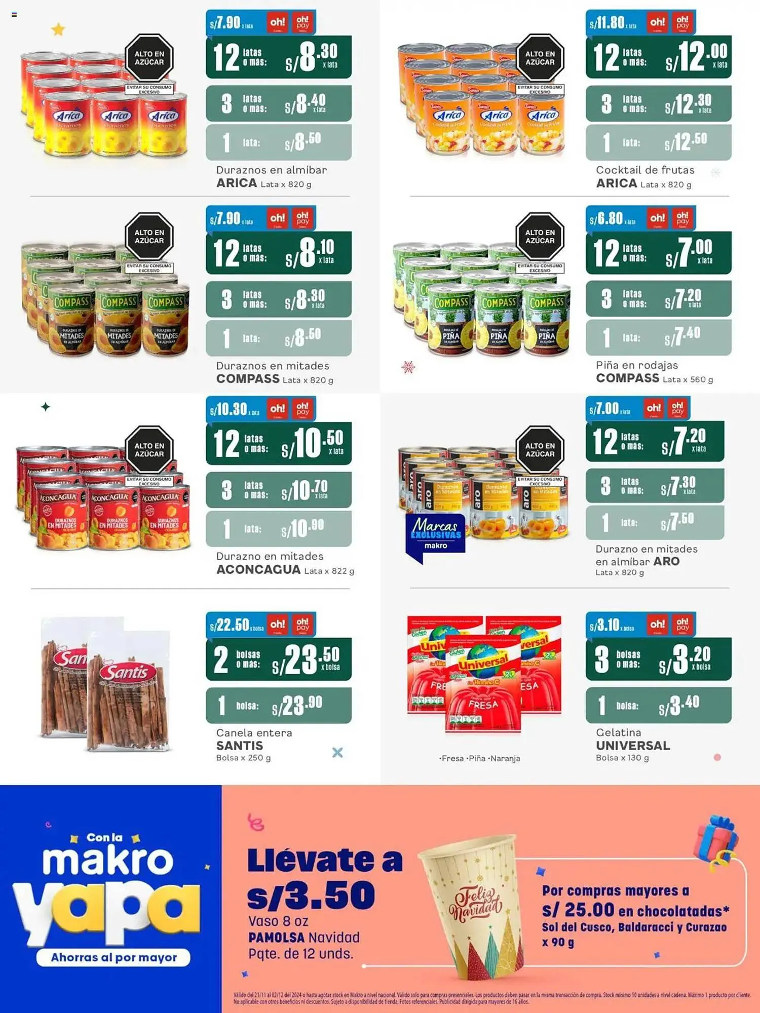 Catalogo de Catálogo Makro 25 de noviembre al 4 de diciembre 2024 - Pag 5