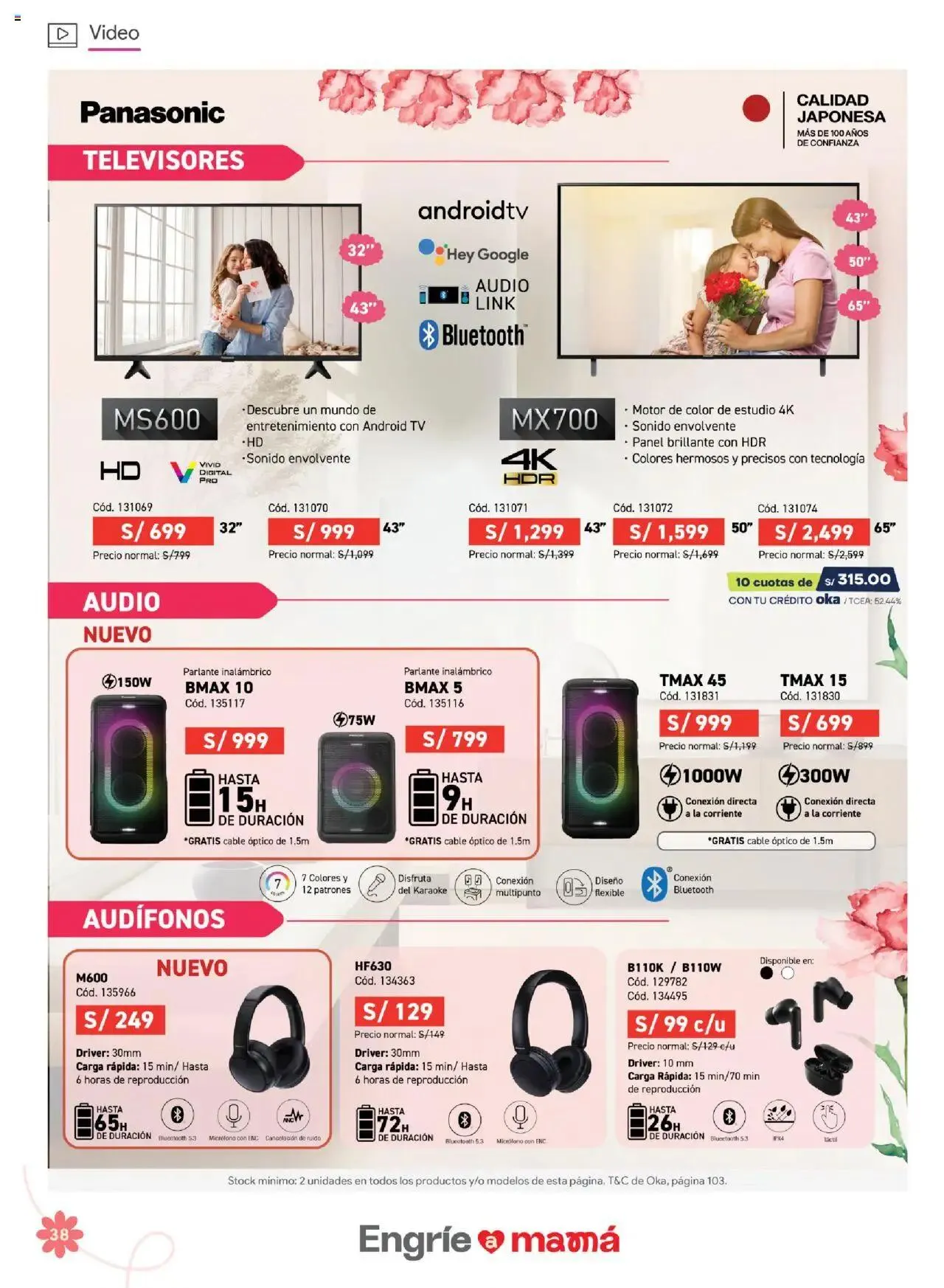 Catalogo de Hiraoka - Guia dia de la madre 26 de abril al 18 de mayo 2025 - Pag 38