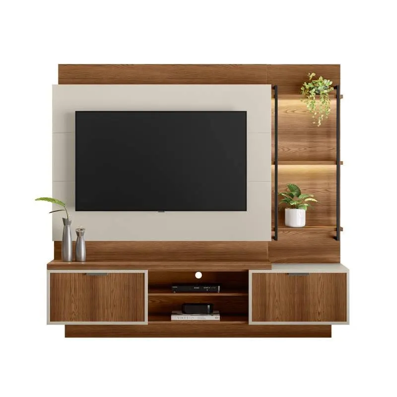 Centro De Entretenimiento 65" Mayorca 200x186x46 cm