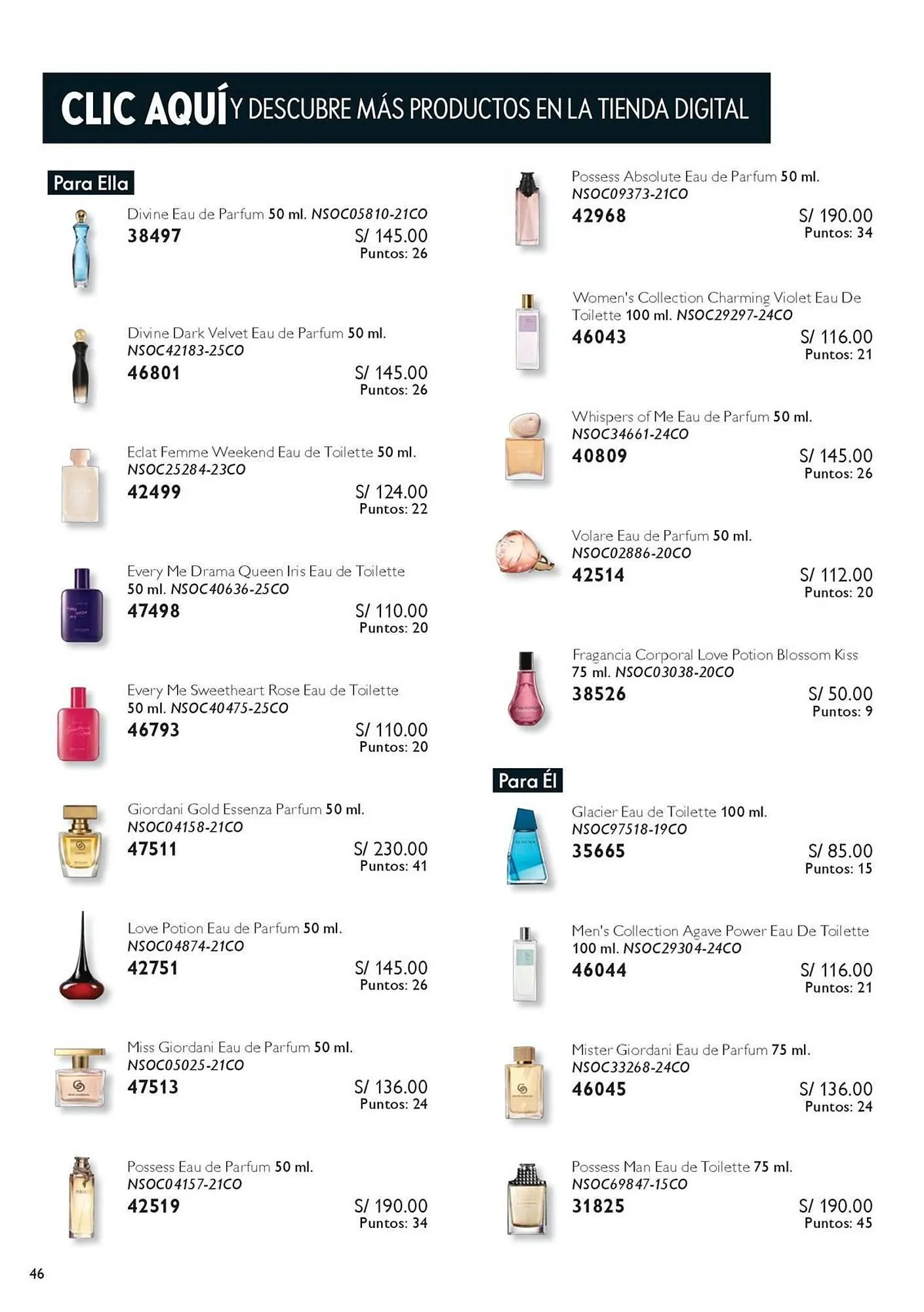 Catalogo de Catálogo Oriflame 24 de enero al 13 de febrero 2026 - Pag 46