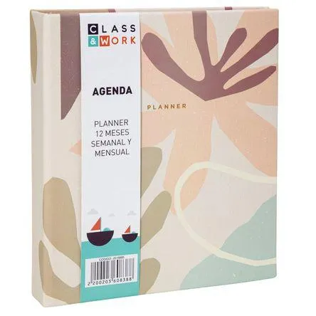 Agenda CLASS&WORK Flores 12 Meses
