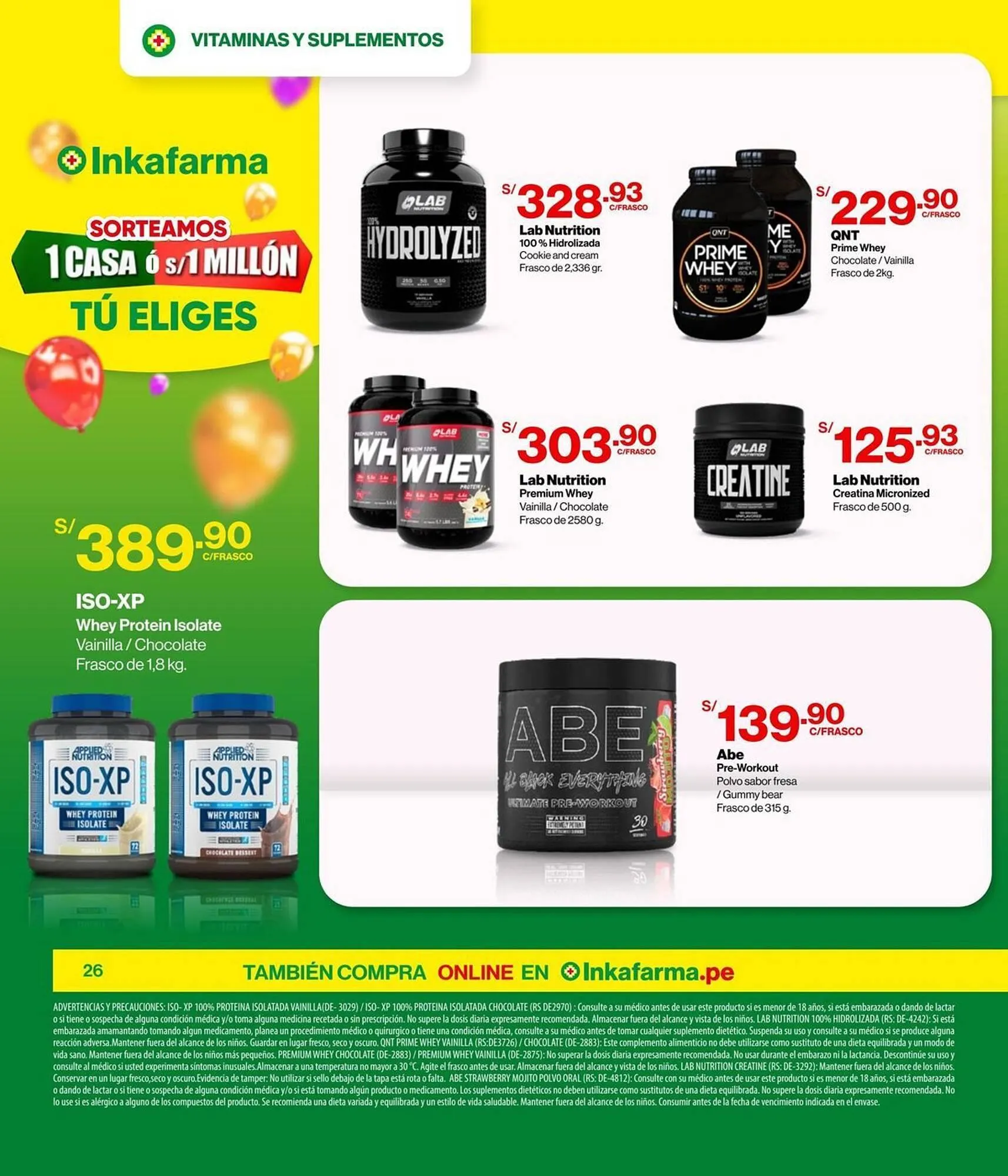 Catalogo de Catálogo InkaFarma 4 de octubre al 31 de octubre 2025 - Pag 26