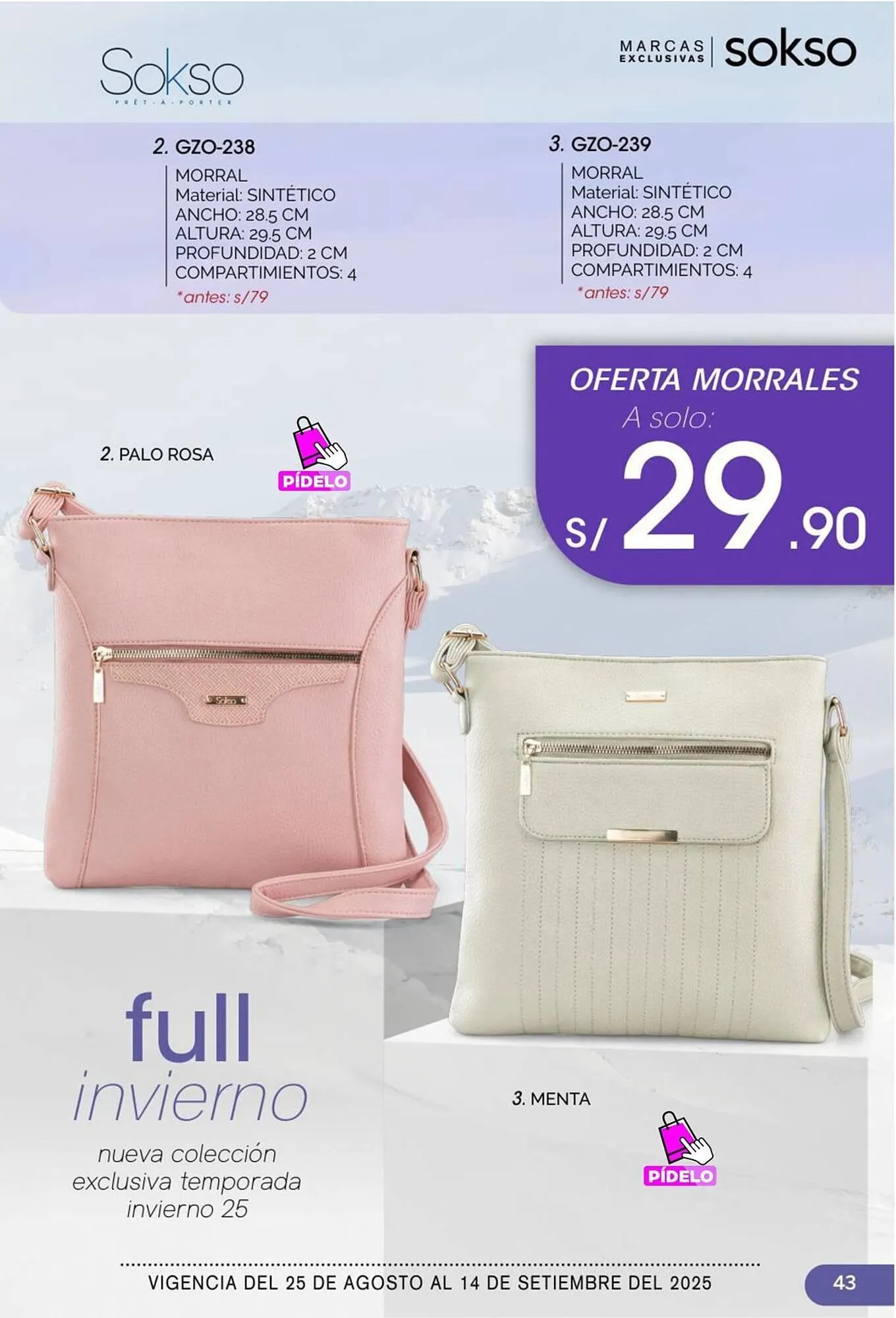 Catalogo de Catálogo Sokso 25 de agosto al 14 de setiembre 2025 - Pag 43