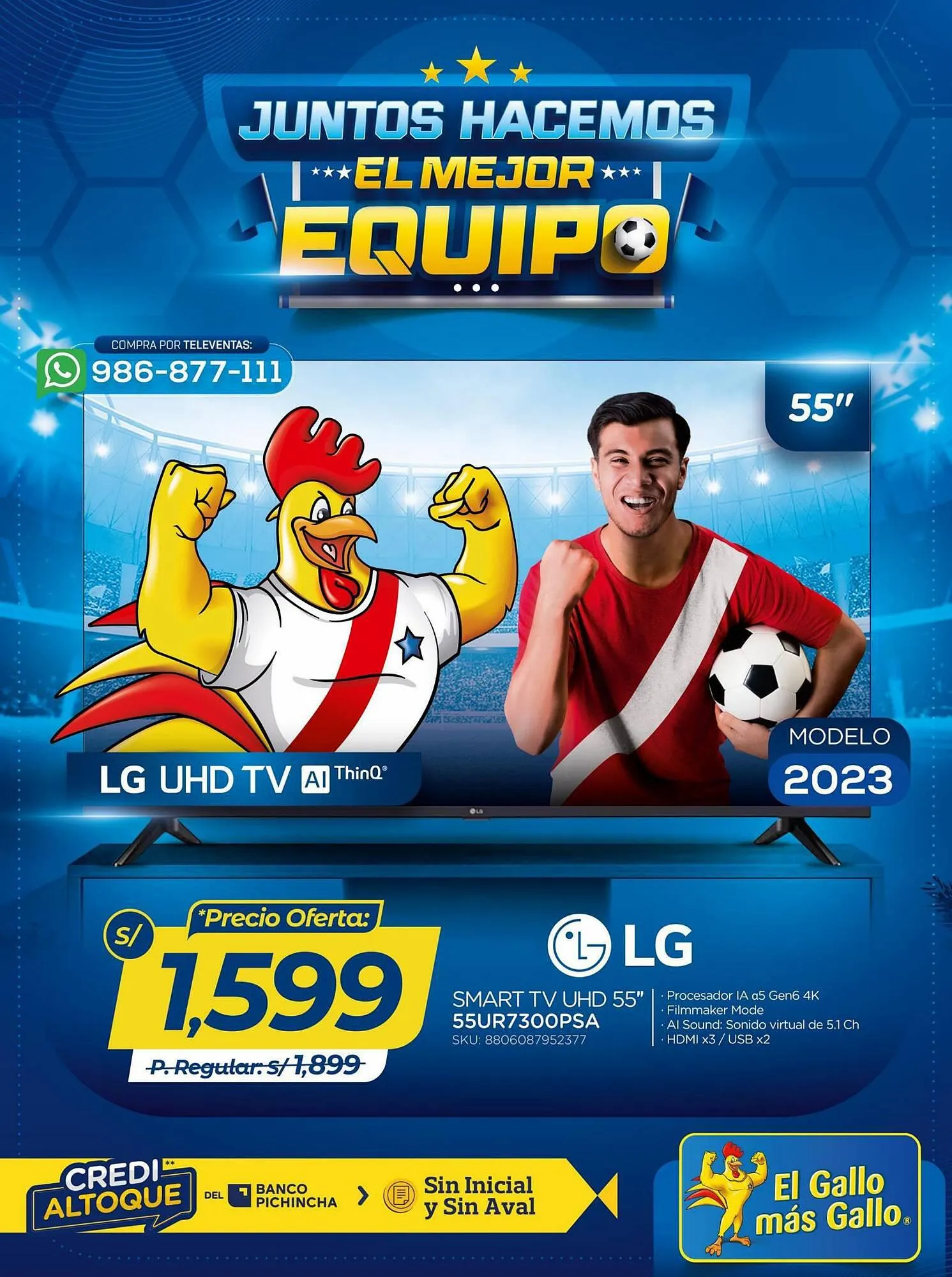 Catalogo de Catálogo El Gallo Más Gallo 1 de setiembre al 13 de setiembre 2023 - Pag 1