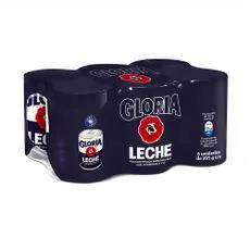 Sixpack Leche Reconstituida Gloria Lata 395g