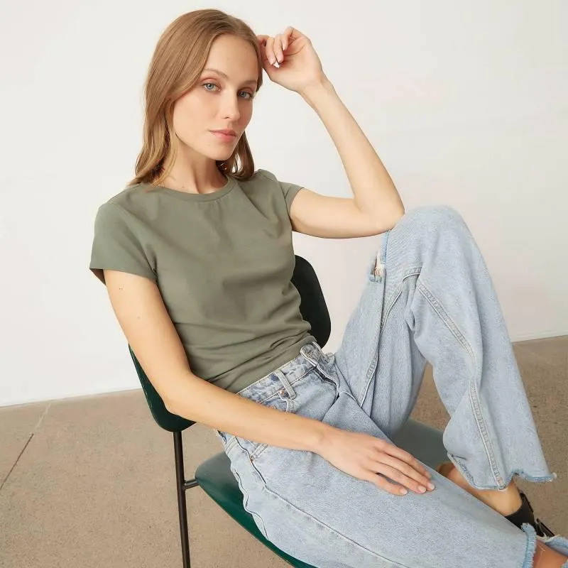 Polo Manga Corta Mujer Basement