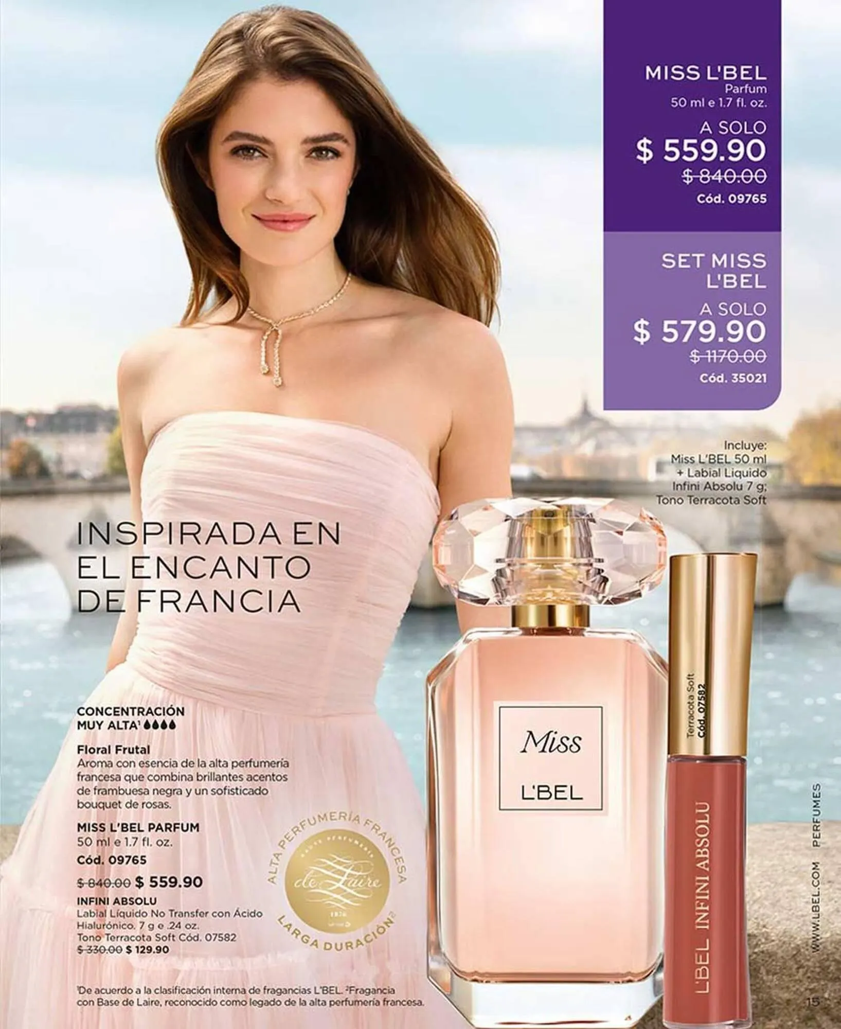 Catalogo de Catálogo L'Bel 23 de julio al 9 de agosto 2025 - Pag 15