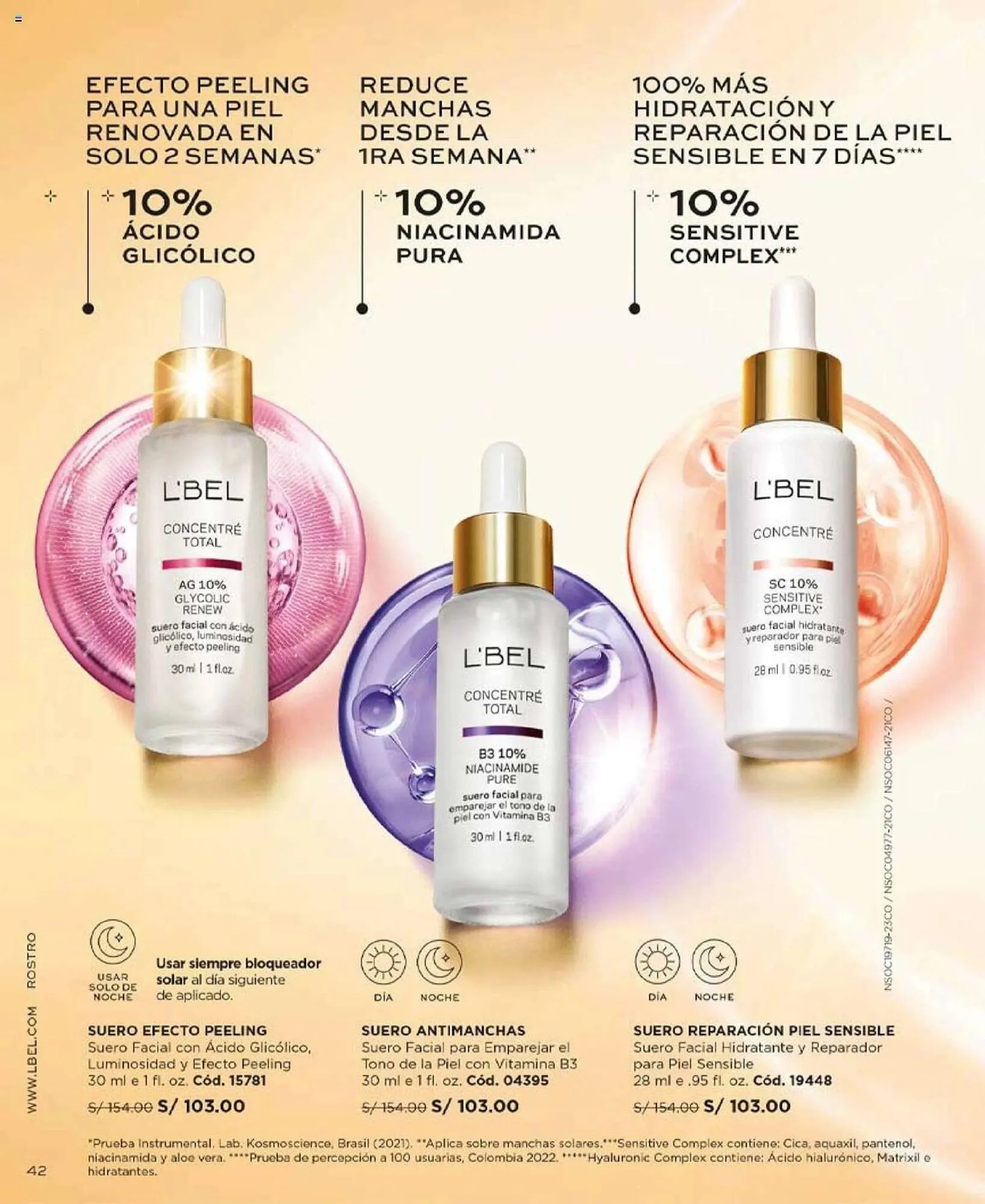 Catalogo de Catálogo L'Bel 28 de mayo al 17 de junio 2024 - Pag 42