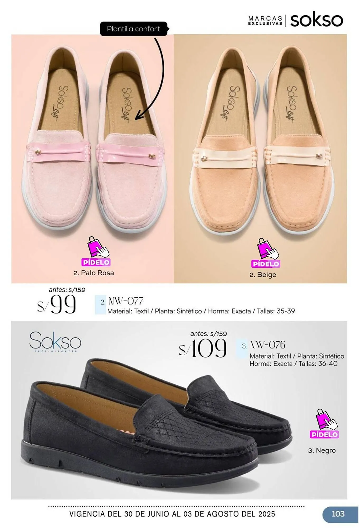 Catalogo de Catálogo Sokso 1 de julio al 4 de agosto 2025 - Pag 103