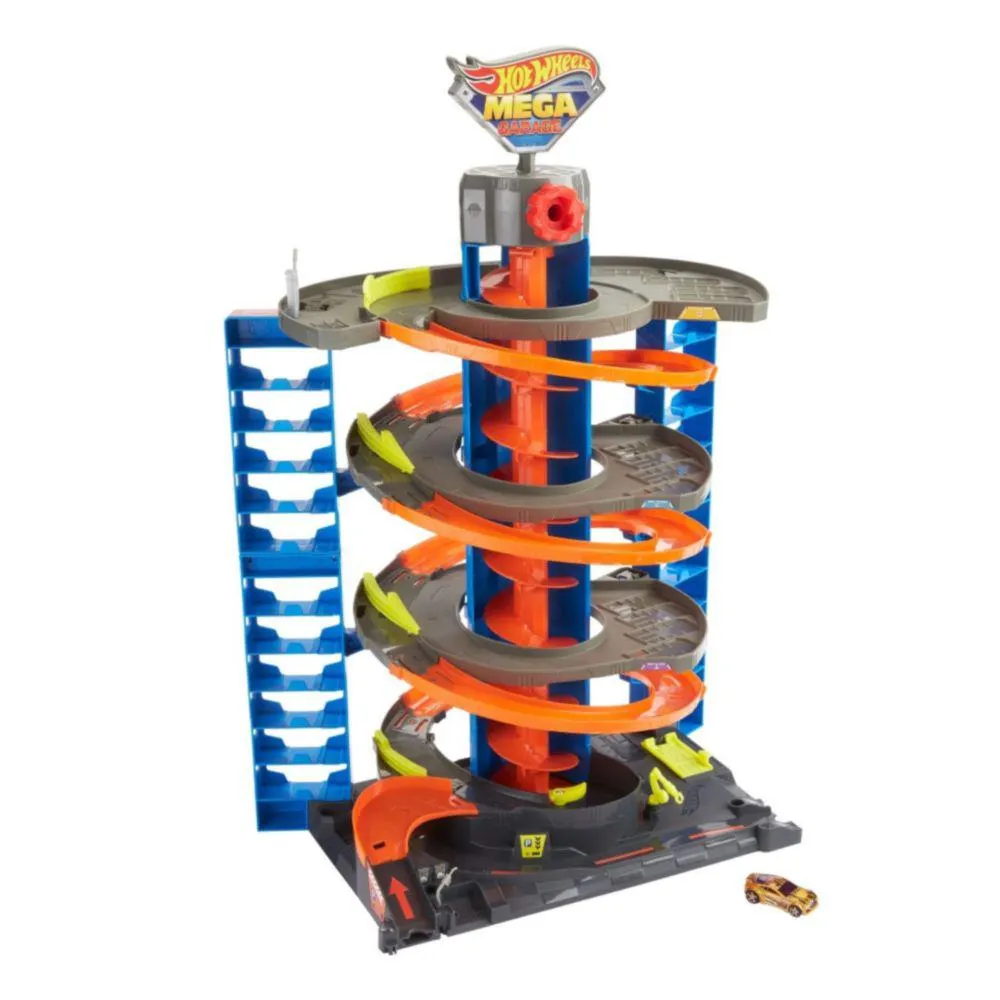 Pista Hotwheels City New Mega Garage Gtt95