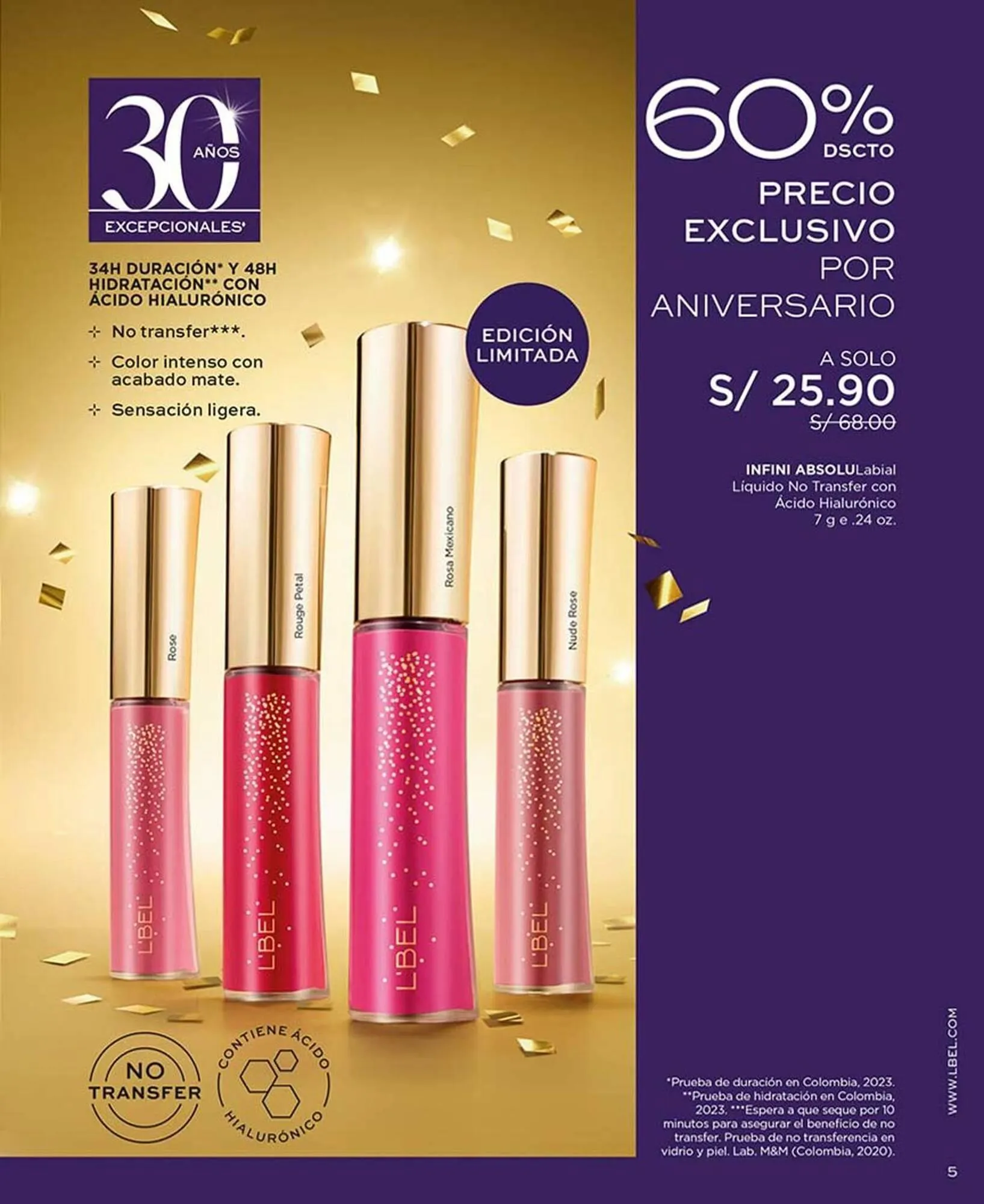 Catalogo de Catálogo L'Bel 28 de enero al 15 de marzo 2025 - Pag 5