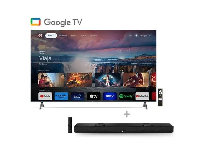 Televisor Miray 4K QLED Smart 98" MQ98-T1000GBT + Soundbar Miray SBM-S25R