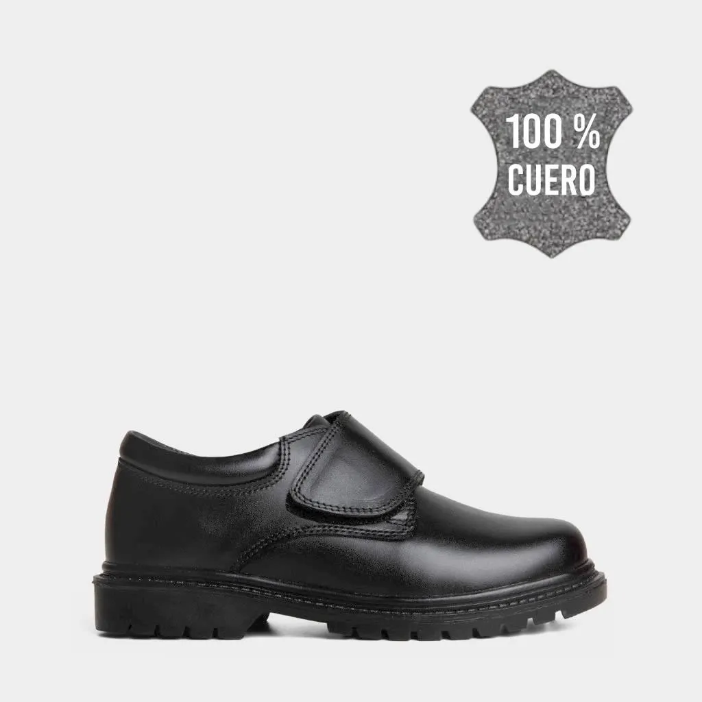 Zapatos Escolares Footloose Kids Ftk-N0010 Cuero