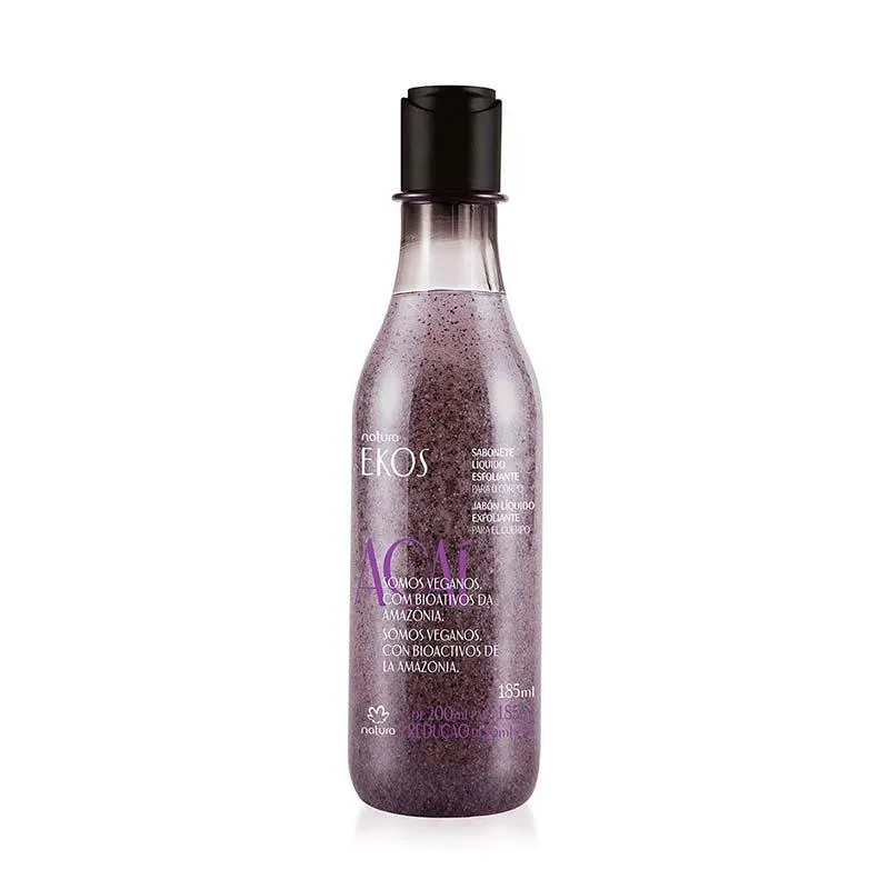 Ekos Jabón líquido exfoliante açaí 185 ml