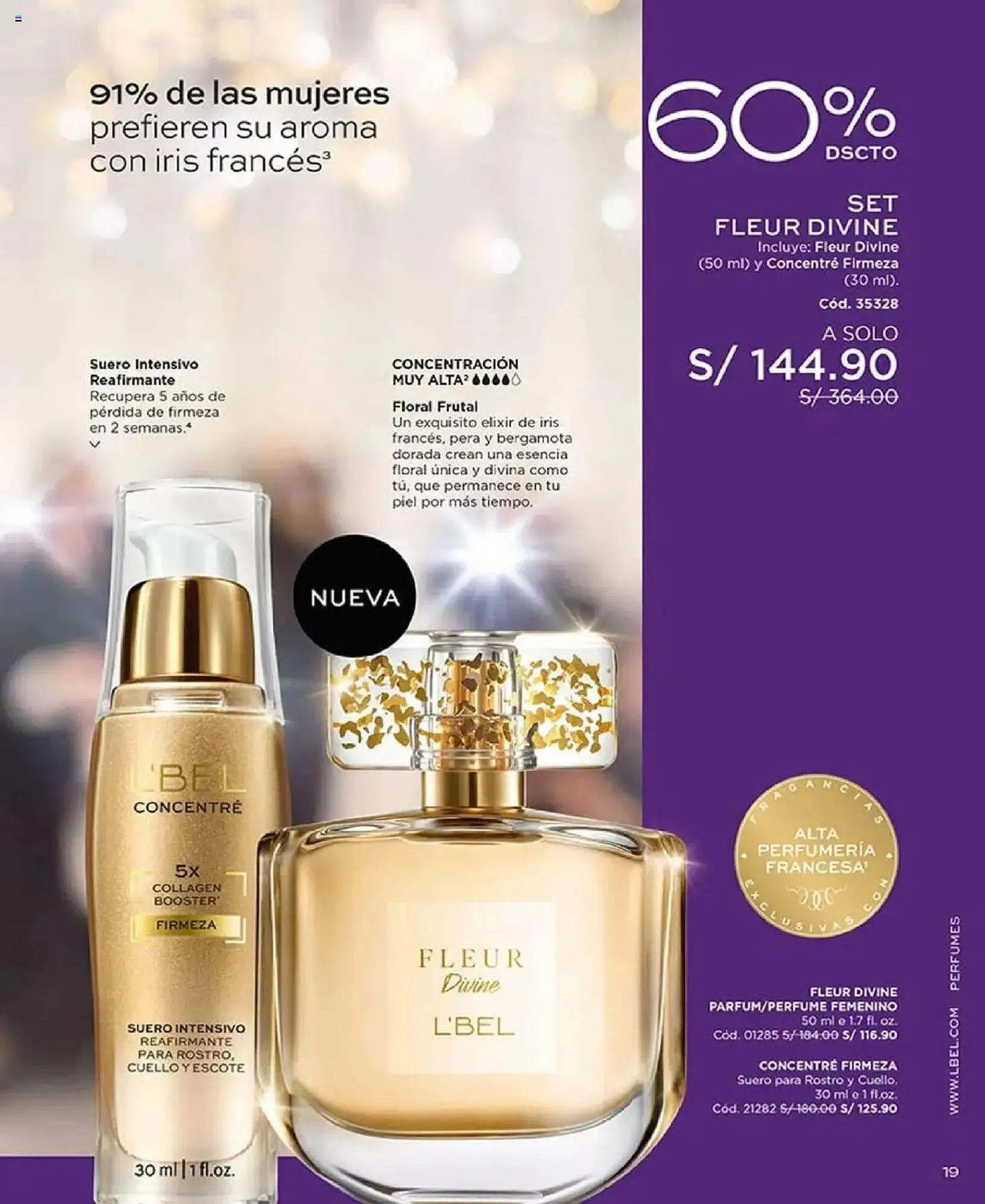 Catalogo de Catálogo L'Bel 25 de setiembre al 30 de noviembre 2025 - Pag 19