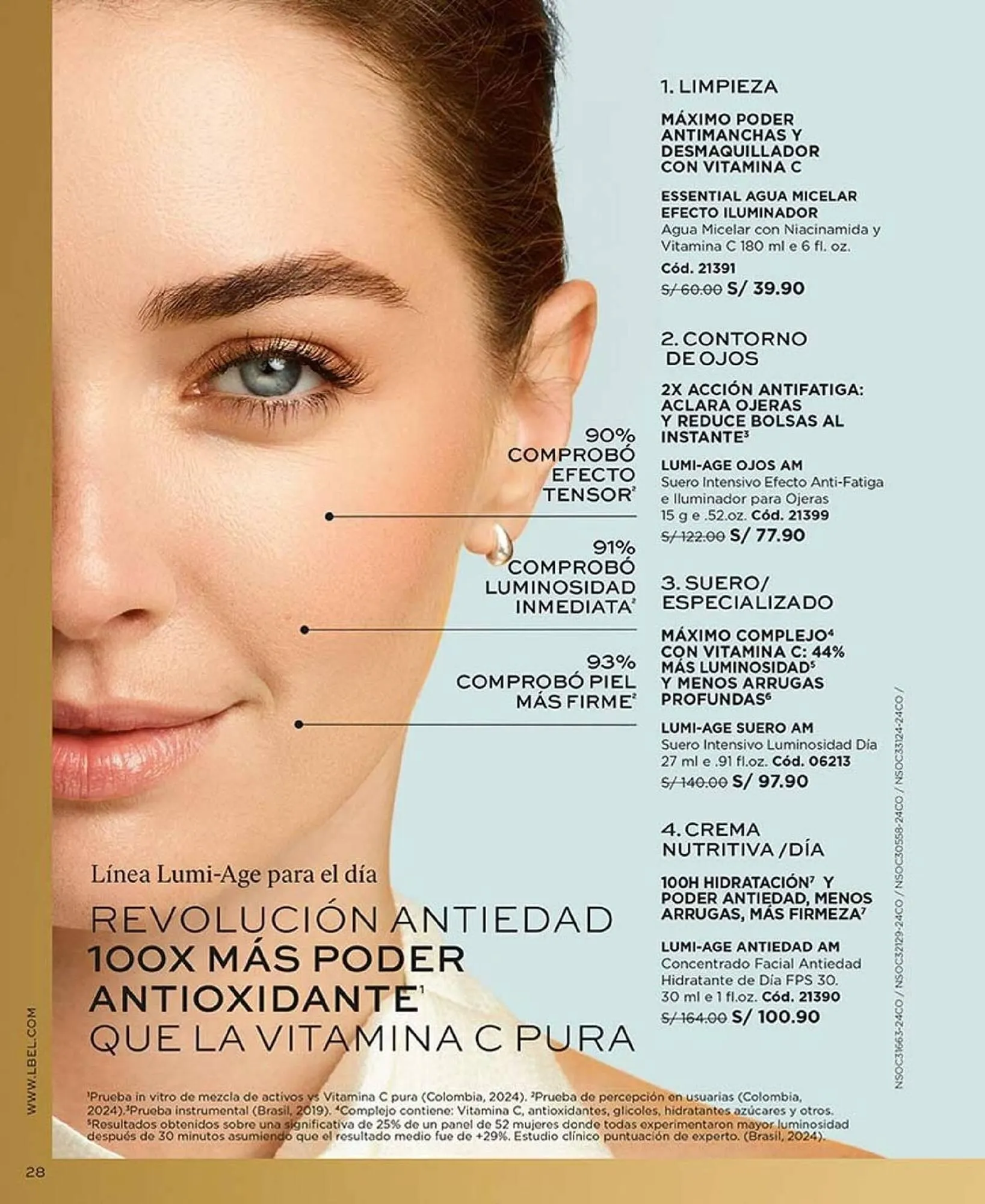 Catalogo de Catálogo L'Bel 15 de abril al 15 de mayo 2025 - Pag 28