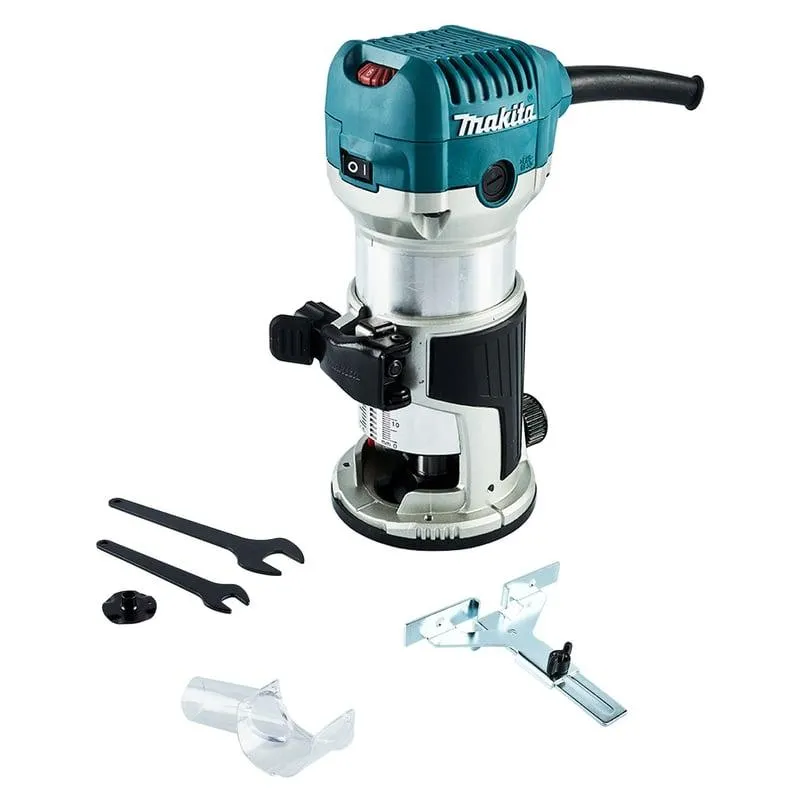 Fresadora Ruteadora Eléctrica 710W + Accesorios Makita